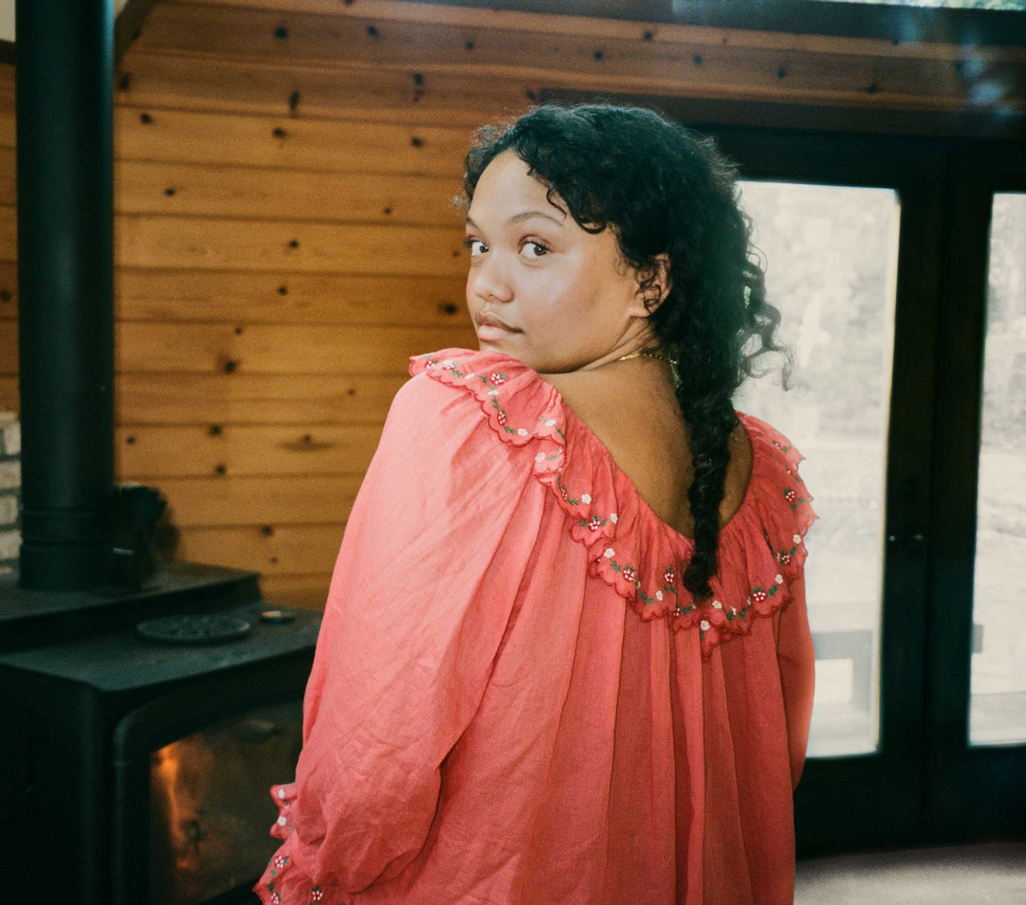 HMD -- SOLARIS NIGHTGOWN -- PINK STRAWBERRY