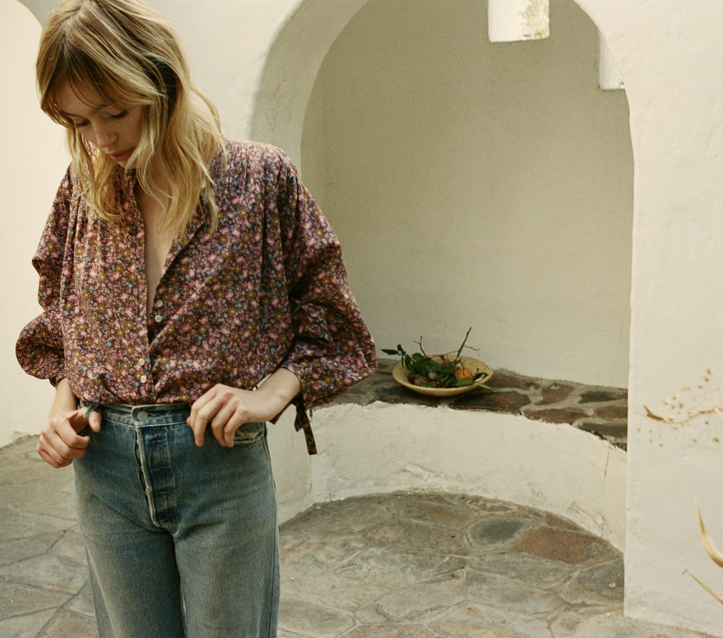 HMD -- O'KEEFFE TOP -- BLUE LAUREL CANYON ROSE