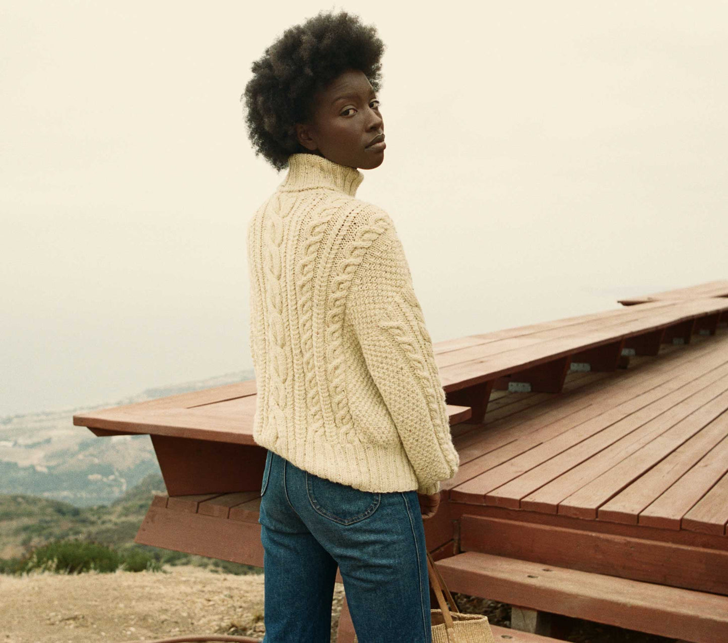 HMD -- SEQUOIA SWEATER -- CREAM