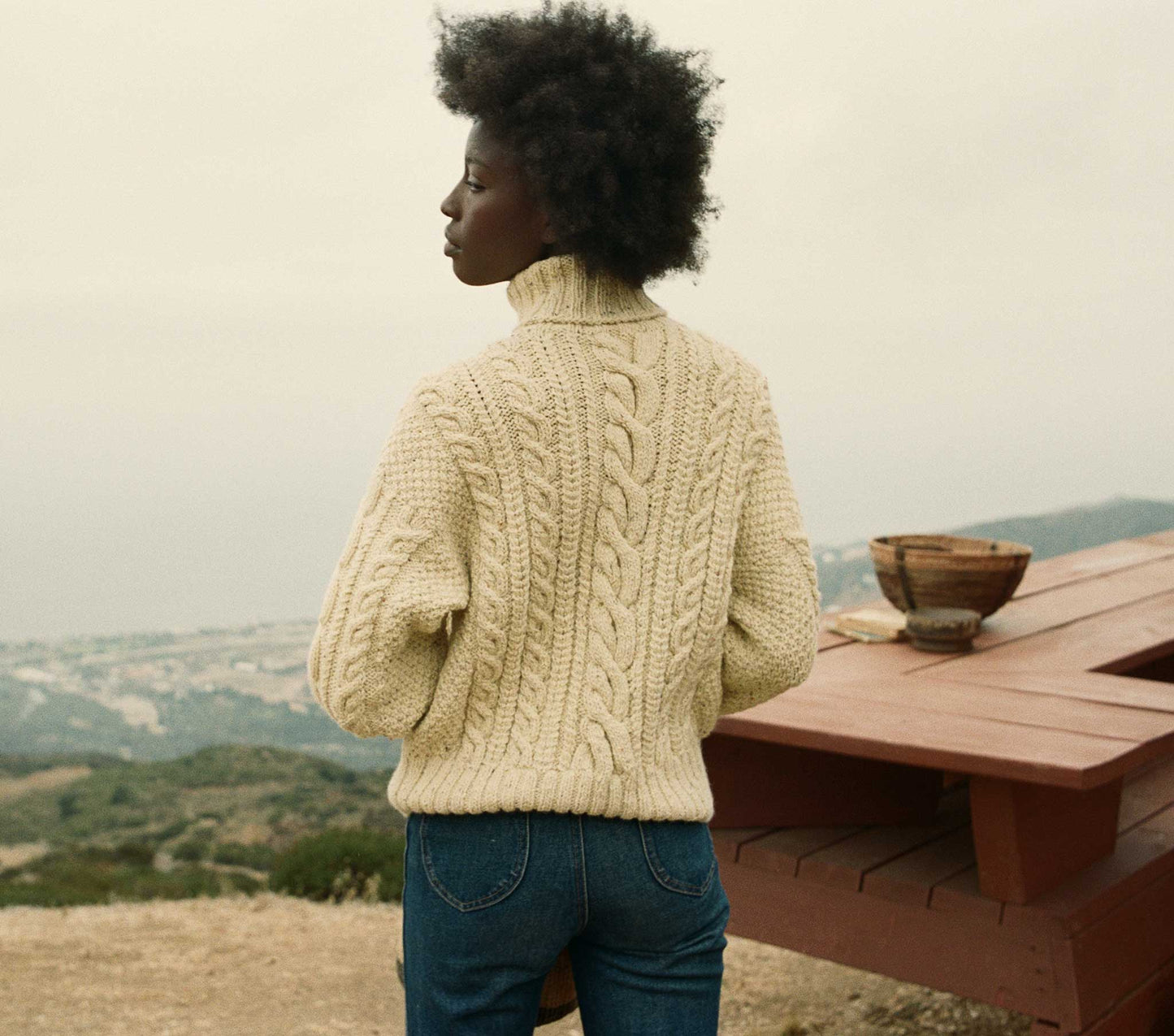 HMD -- SEQUOIA SWEATER -- CREAM