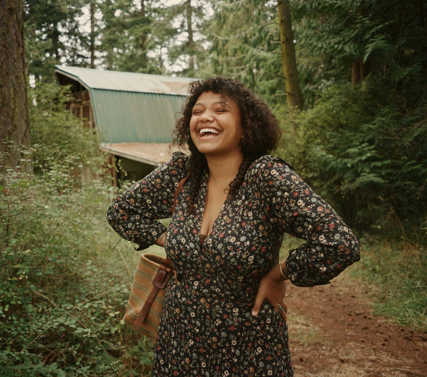 HMD -- CHARLESTON DRESS -- CAMPAGNE FLORAL