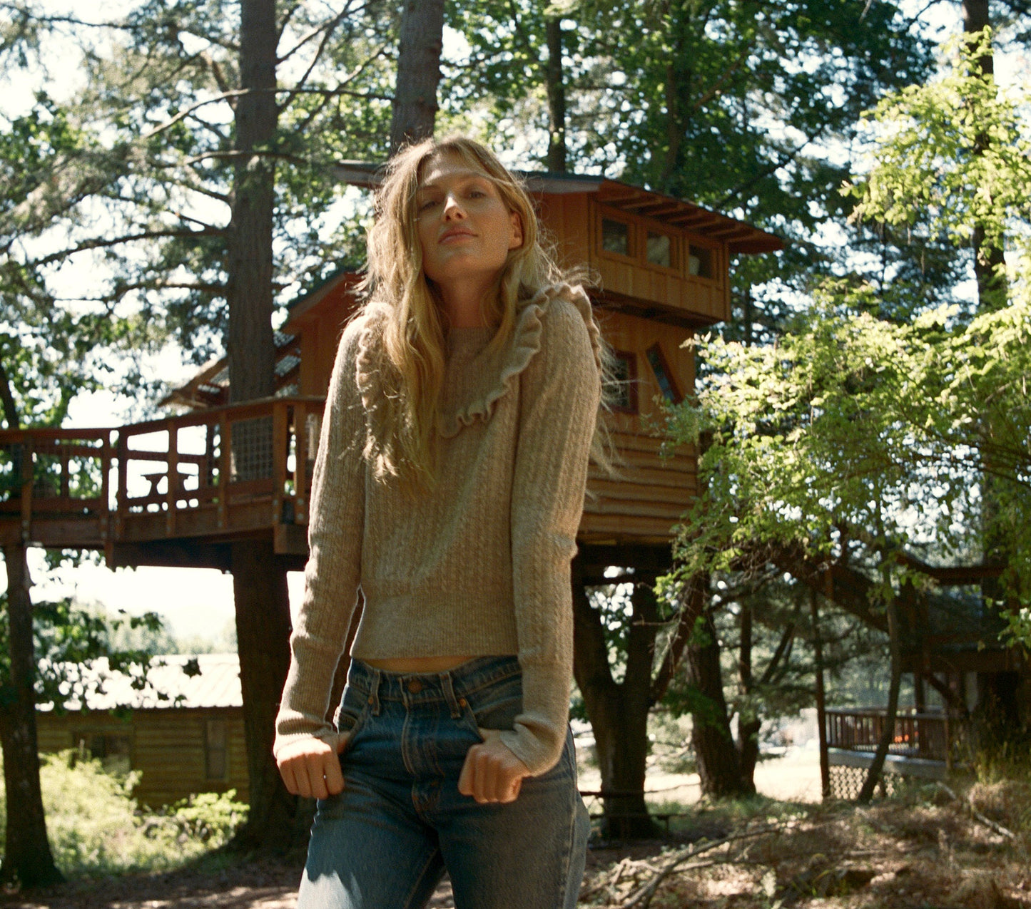 HMD -- TAMARIND SWEATER -- HEATHERED OATMEAL