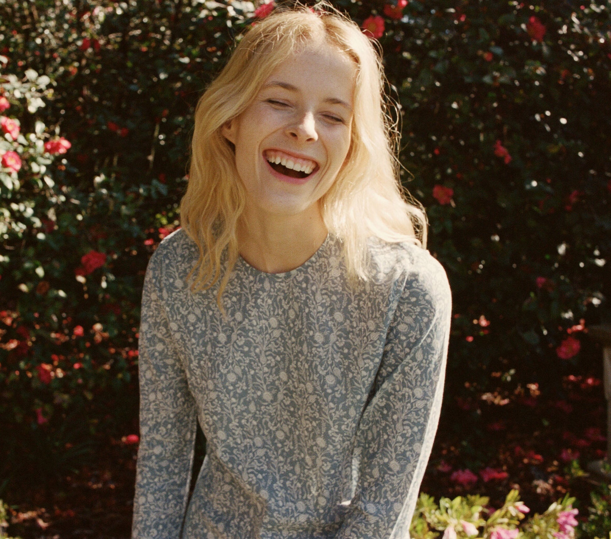 HMD -- LOIRE DRESS -- CHINA BLUE MINI EARL FLORAL view 3
