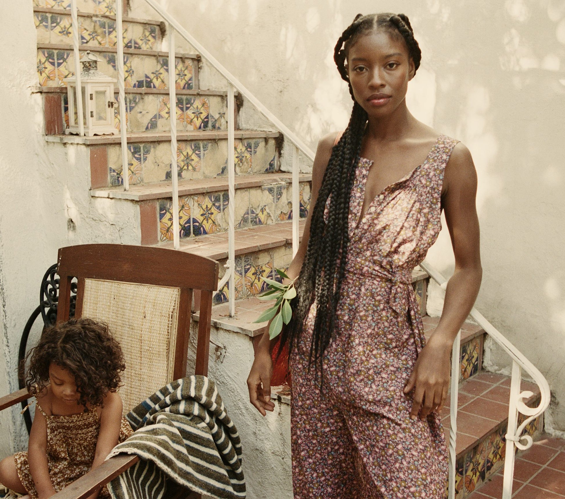 HMD -- ELIZA JUMPSUIT -- BLUE LAUREL CANYON ROSE view 14
