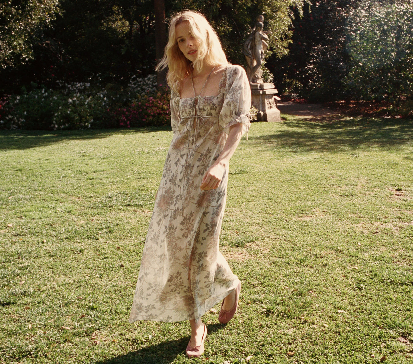 HMD -- VETIVER DRESS -- SALT SUMMER FLORAL