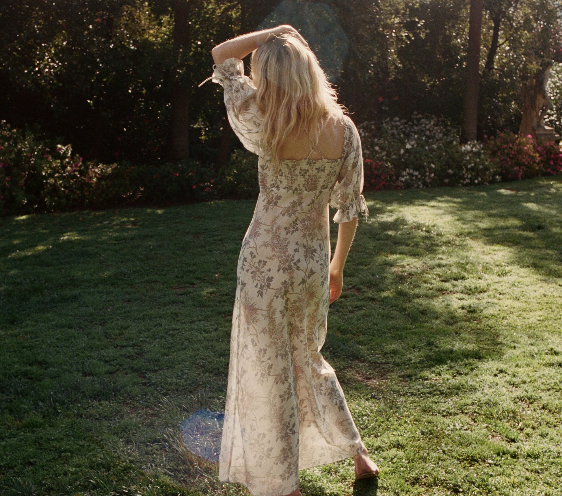 HMD -- VETIVER DRESS -- SALT SUMMER FLORAL view 7
