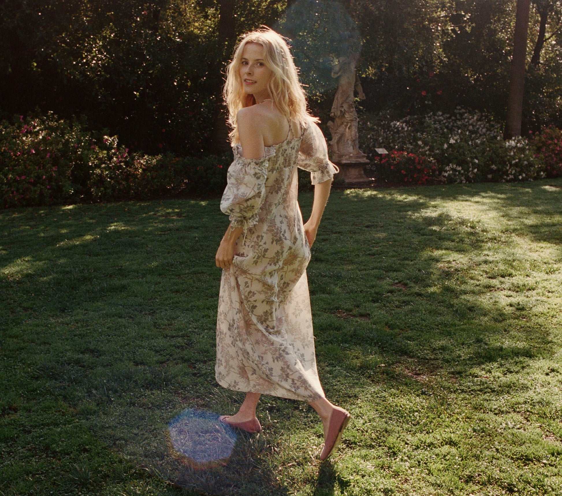 HMD -- VETIVER DRESS -- SALT SUMMER FLORAL view 8
