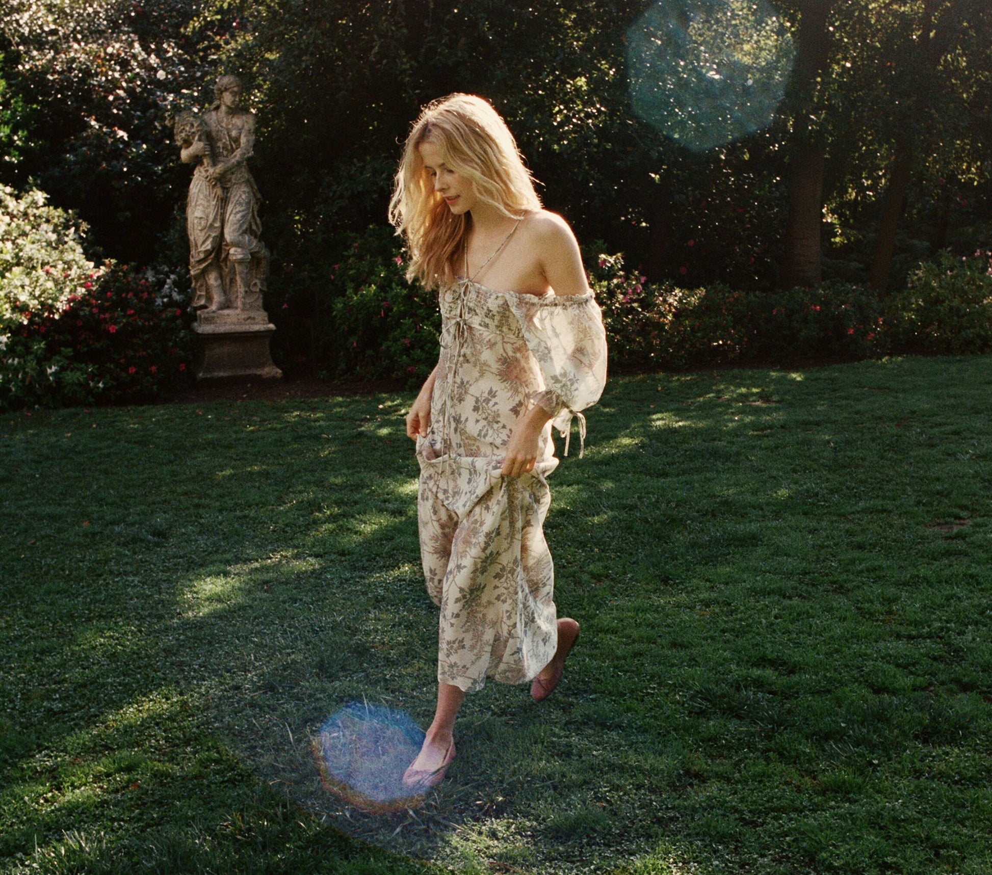 HMD -- VETIVER DRESS -- SALT SUMMER FLORAL view 1
