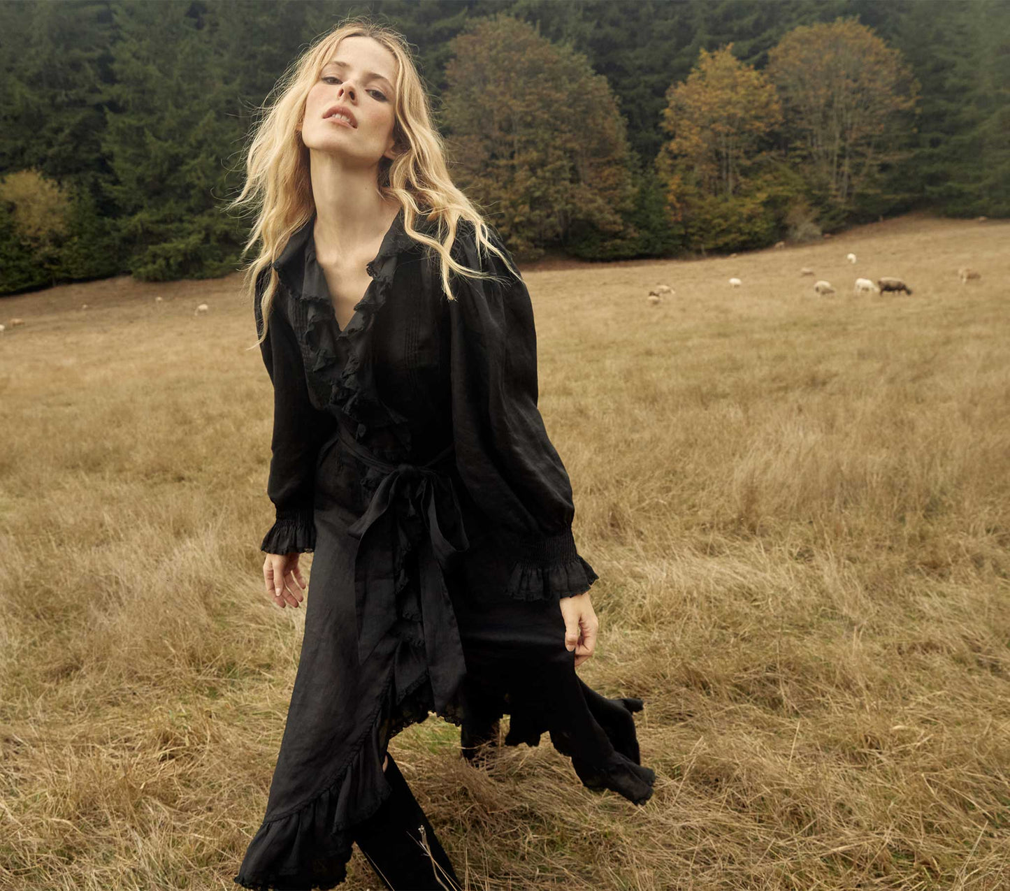 HMD -- NADIA DRESS -- BLACK