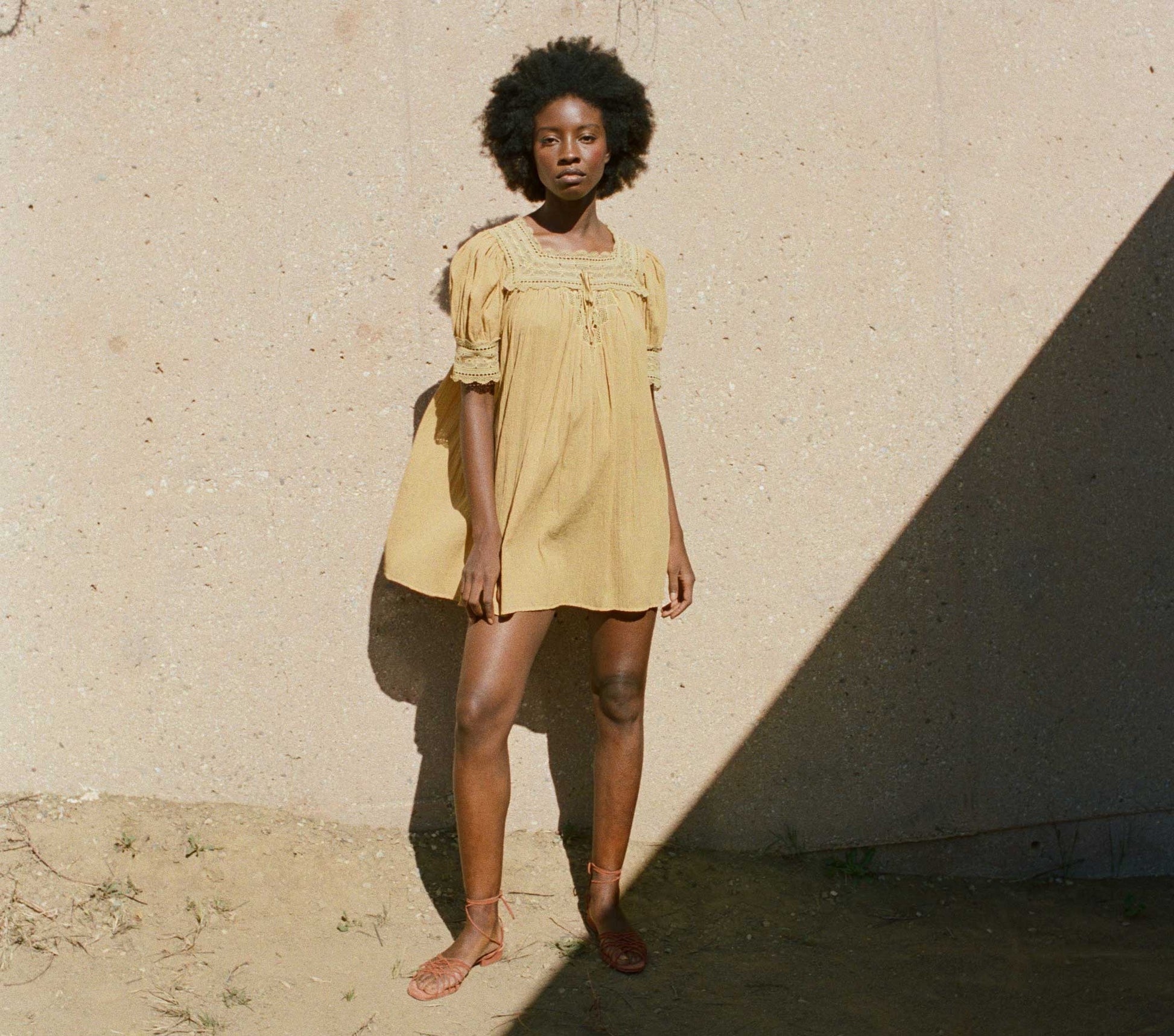 HMD -- NAVAN DRESS -- WHEAT view 2
