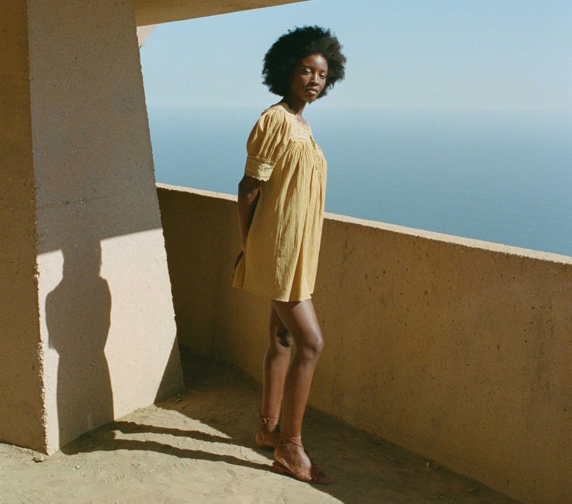HMD -- NAVAN DRESS -- WHEAT view 4
