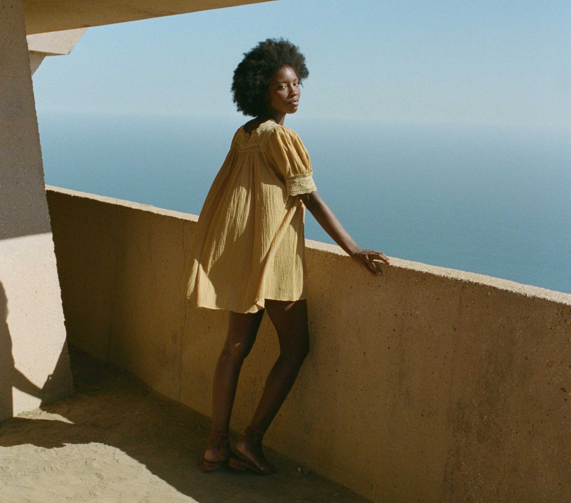 HMD -- NAVAN DRESS -- WHEAT view 5
