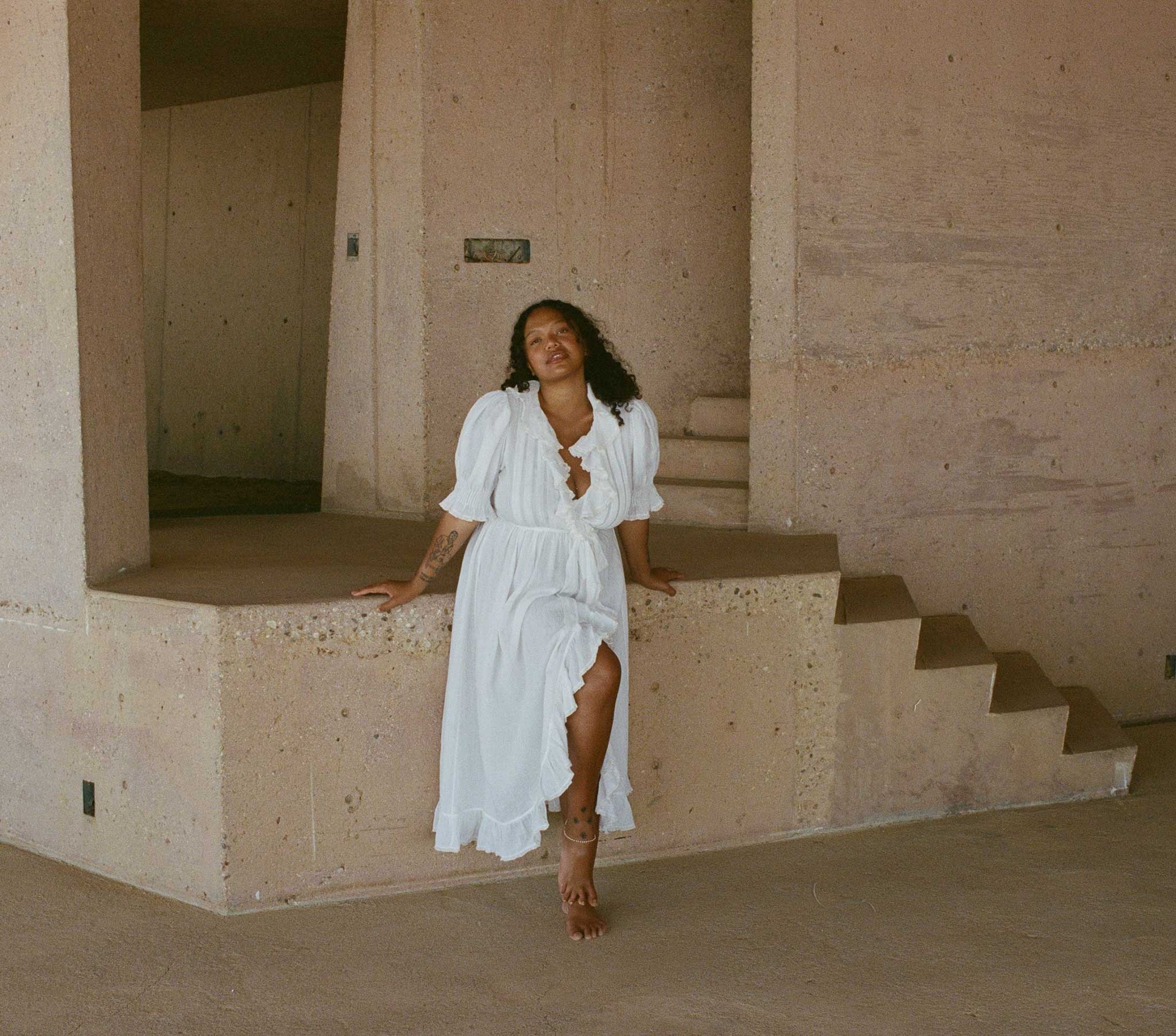 HMD -- SORAYA DRESS -- SALT view 10
