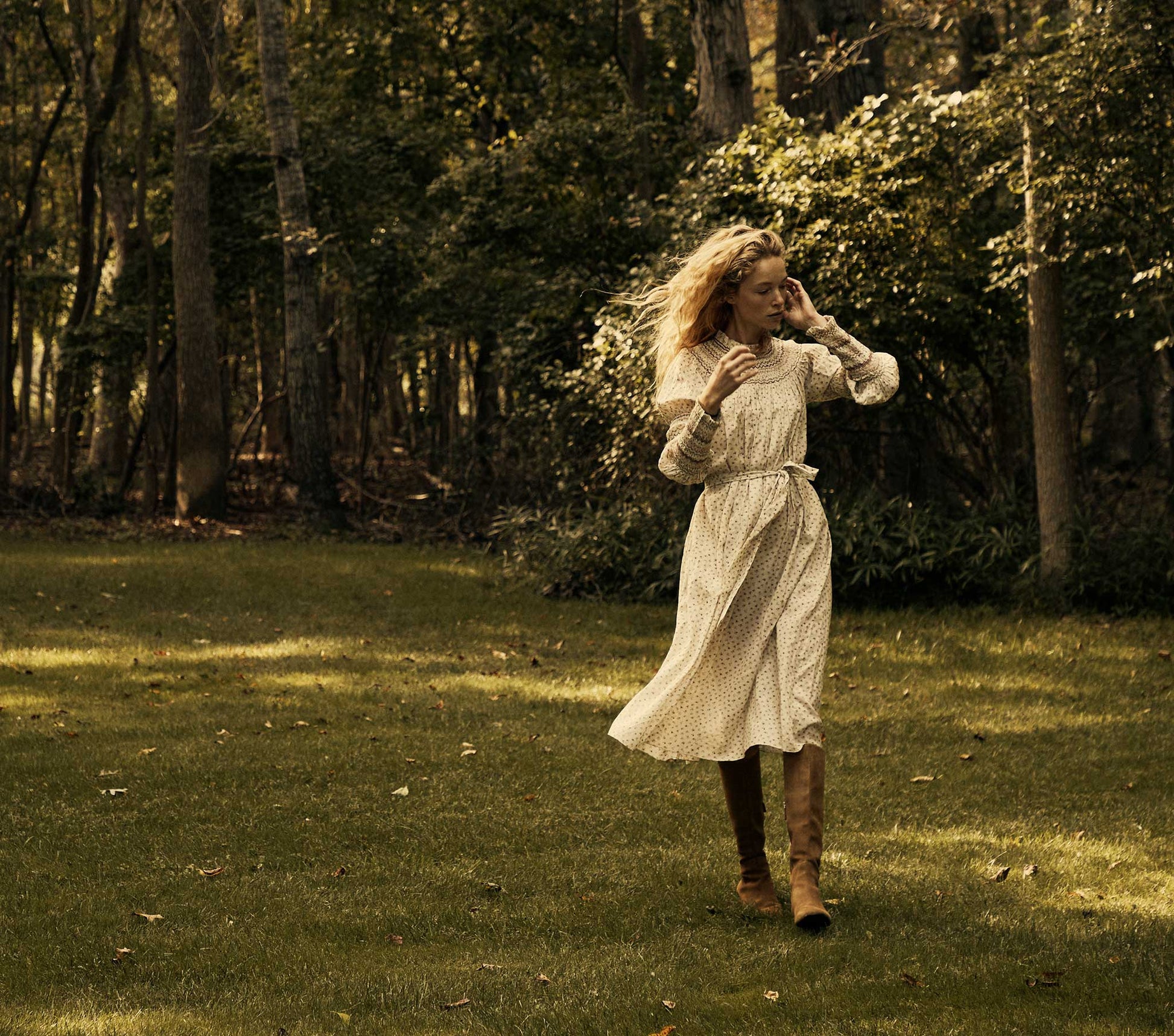 HMD -- ANDORRA DRESS -- CREAM PARC MONCEAU view 2
