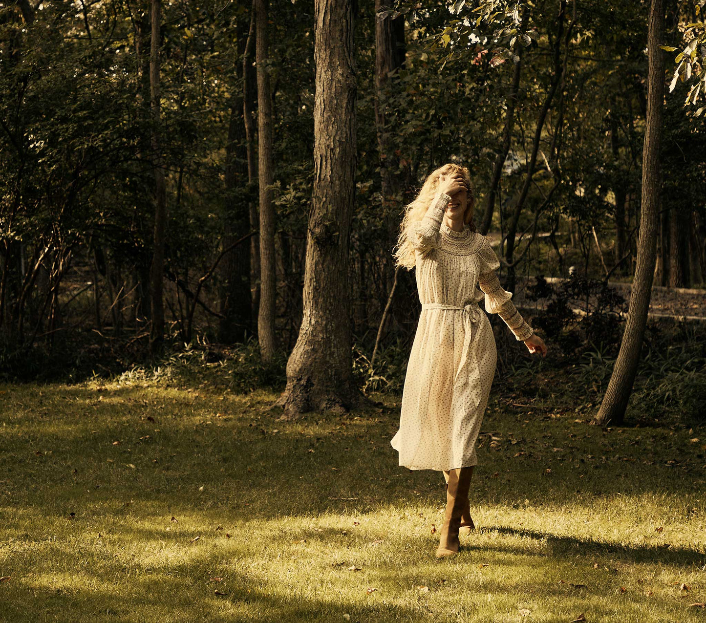 HMD -- ANDORRA DRESS -- CREAM PARC MONCEAU