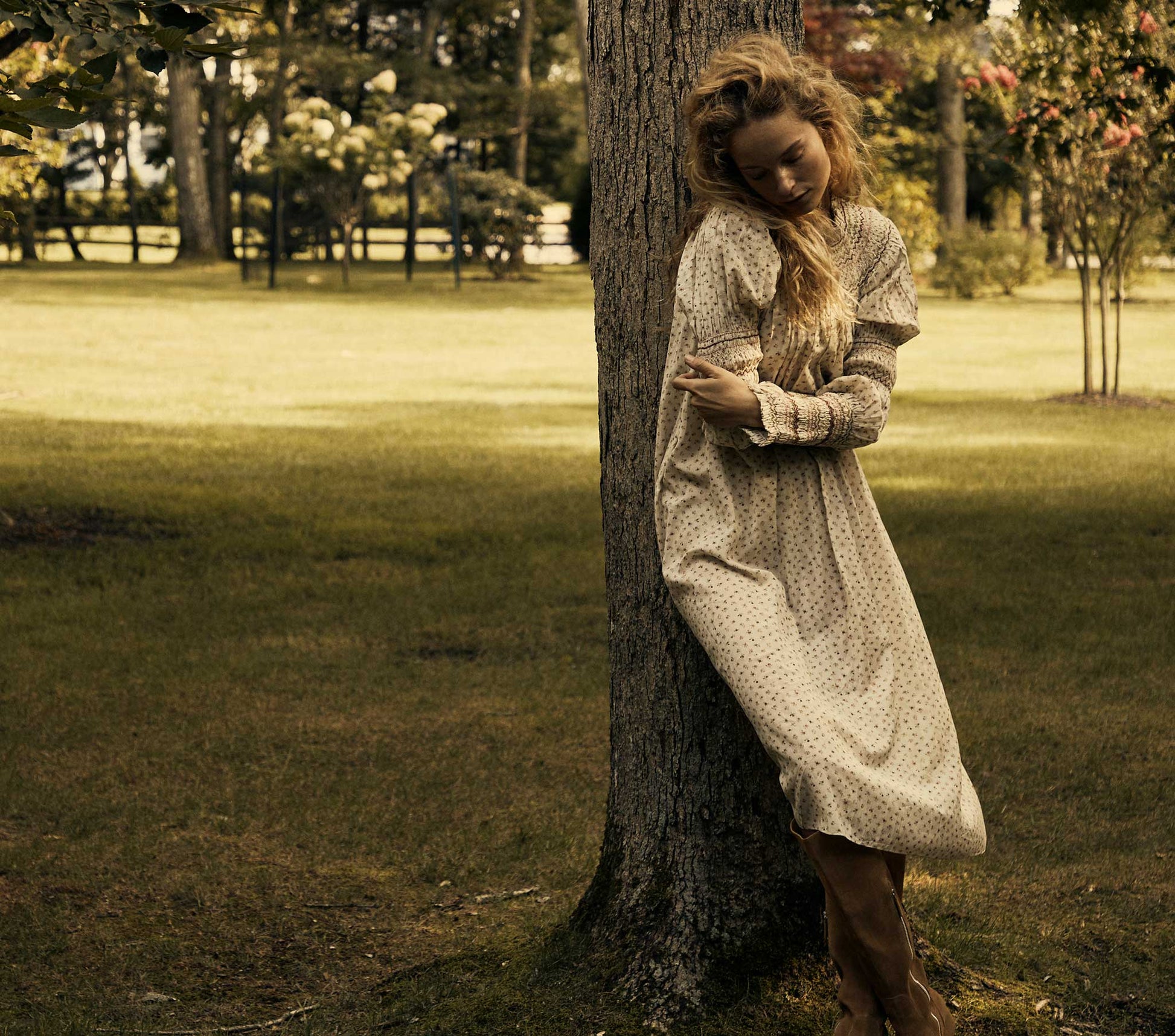 HMD -- ANDORRA DRESS -- CREAM PARC MONCEAU view 8
