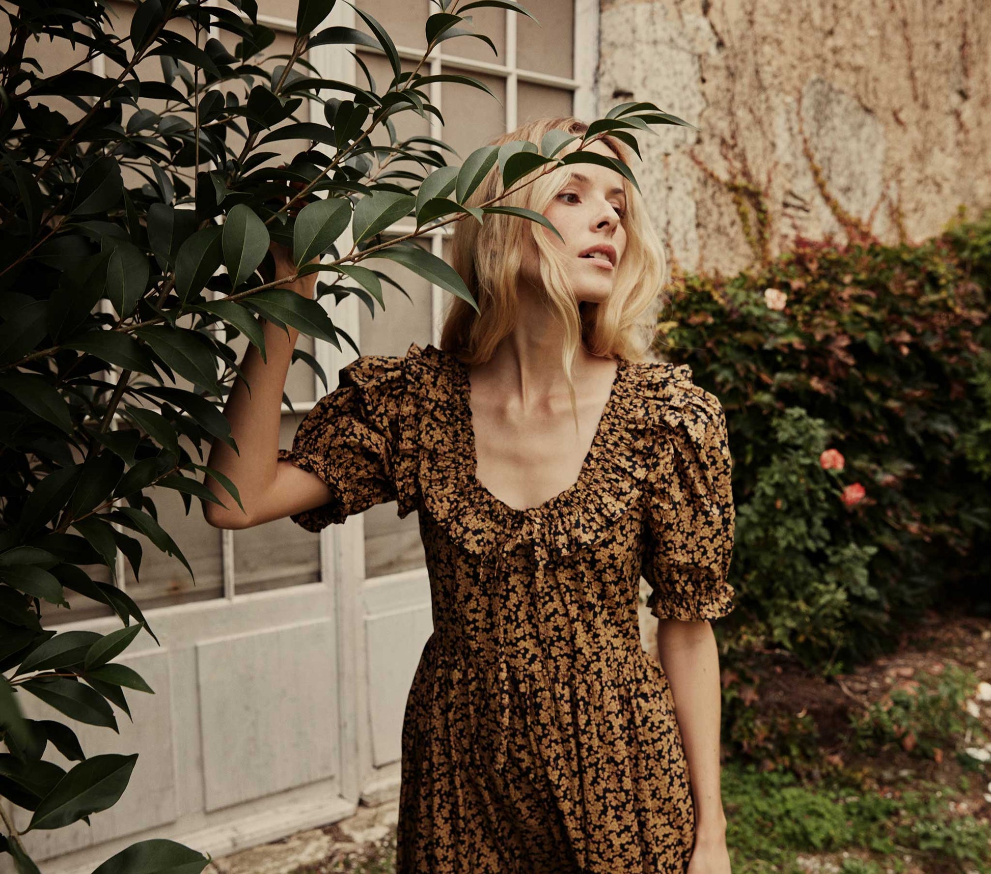 HMD -- BELLEROSE DRESS -- DUSK WINTER MEADOW view 8
