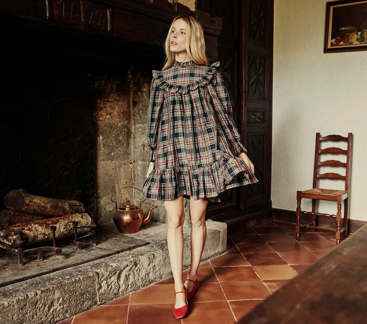 HMD -- BROMLEY DRESS -- ALCOTT PLAID