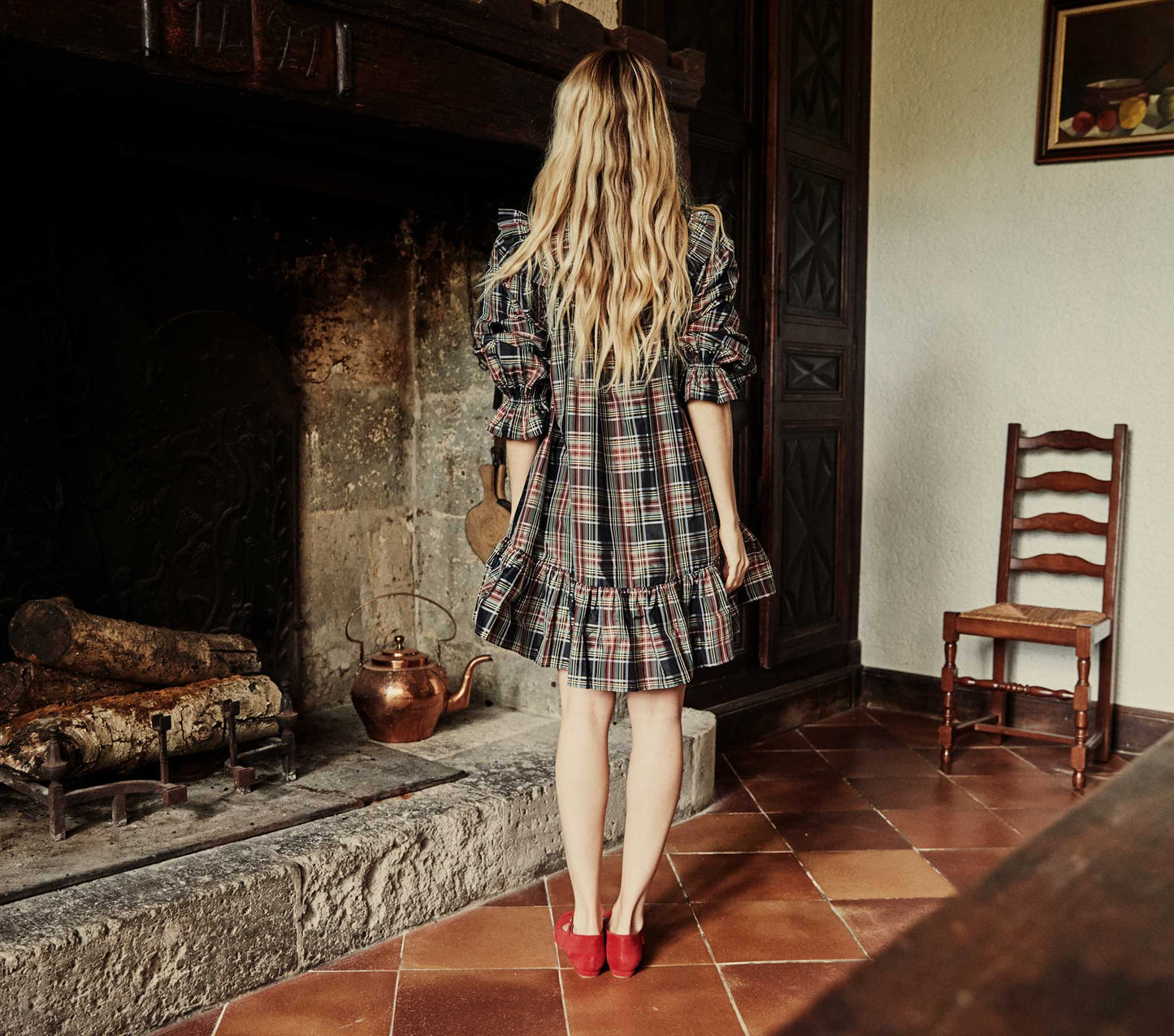 HMD -- BROMLEY DRESS -- ALCOTT PLAID