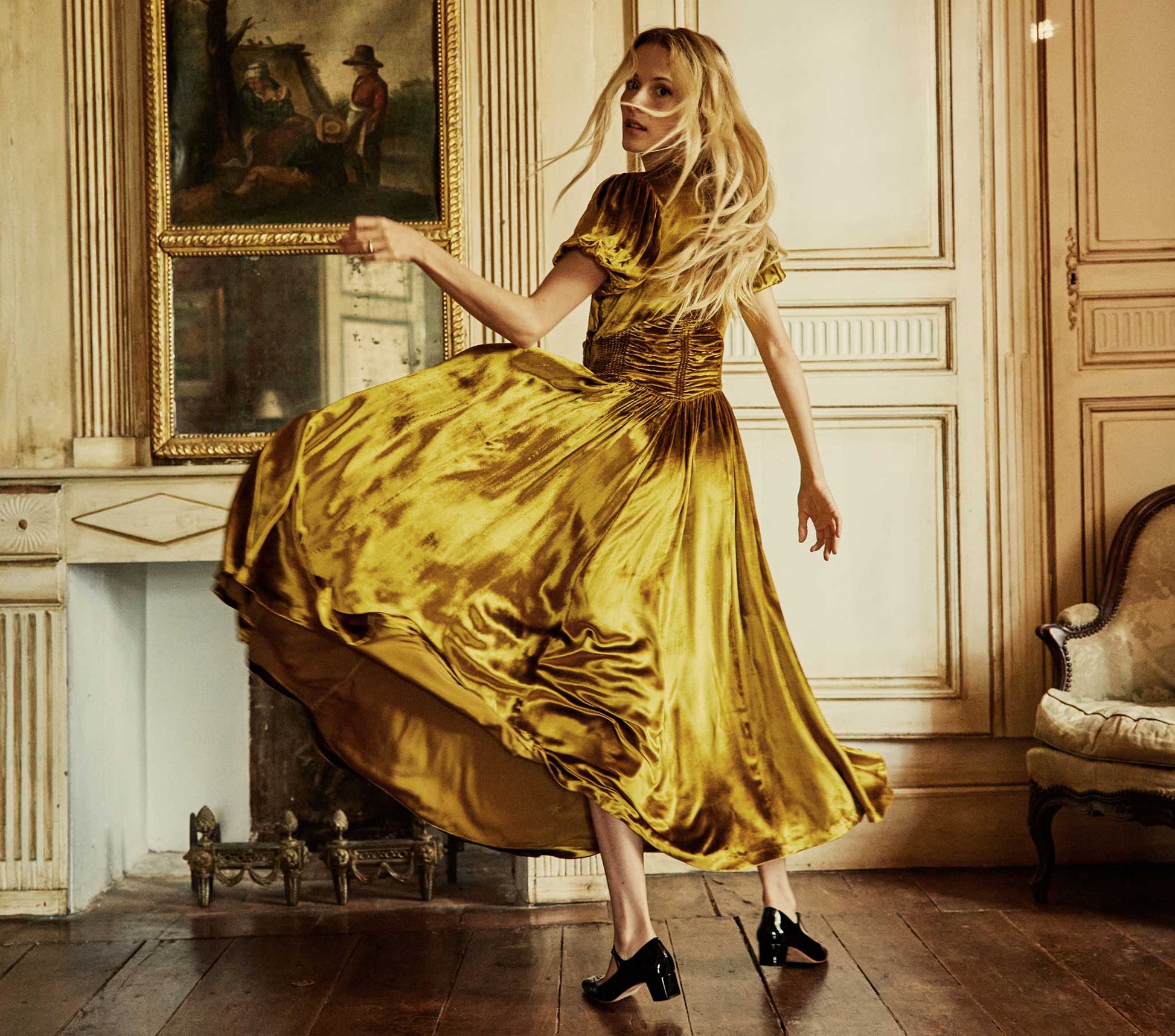 HMD -- CASSATT DRESS -- GOLDEN view 7
