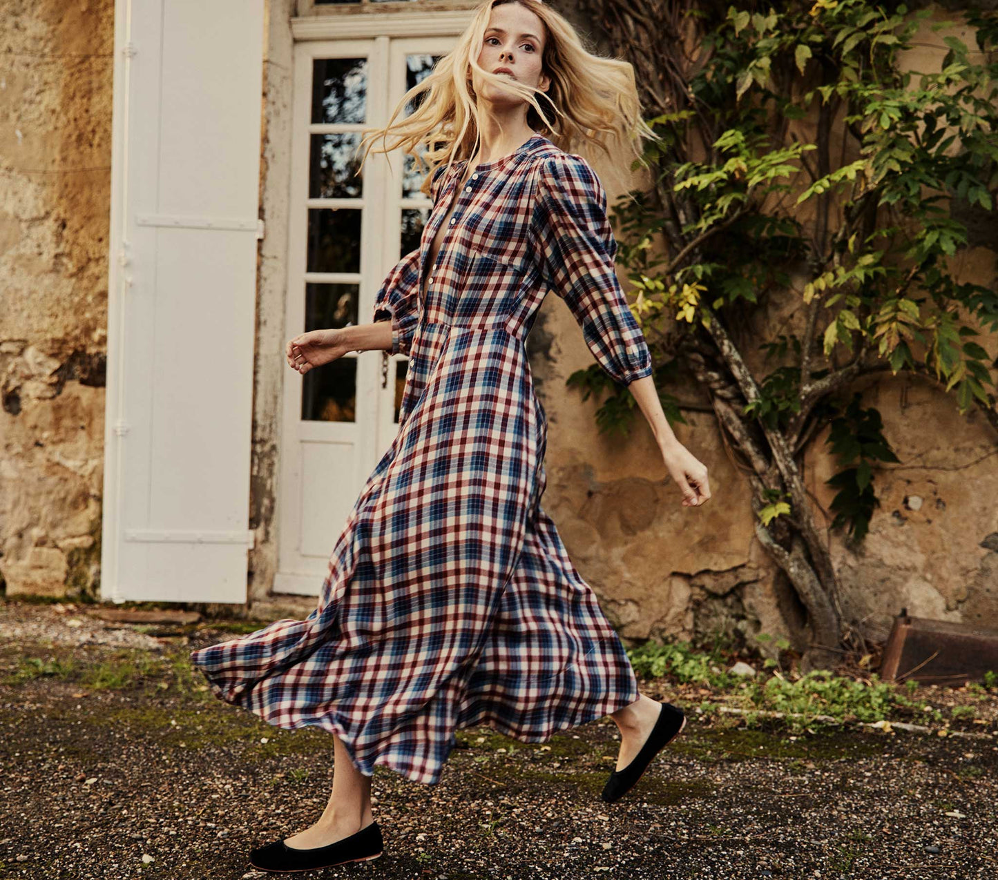 HMD -- EDESSA DRESS -- BELLEVILLE PLAID