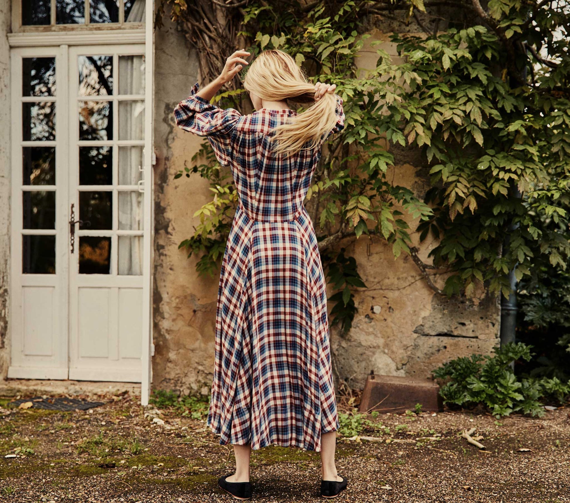 HMD -- EDESSA DRESS -- BELLEVILLE PLAID view 7
