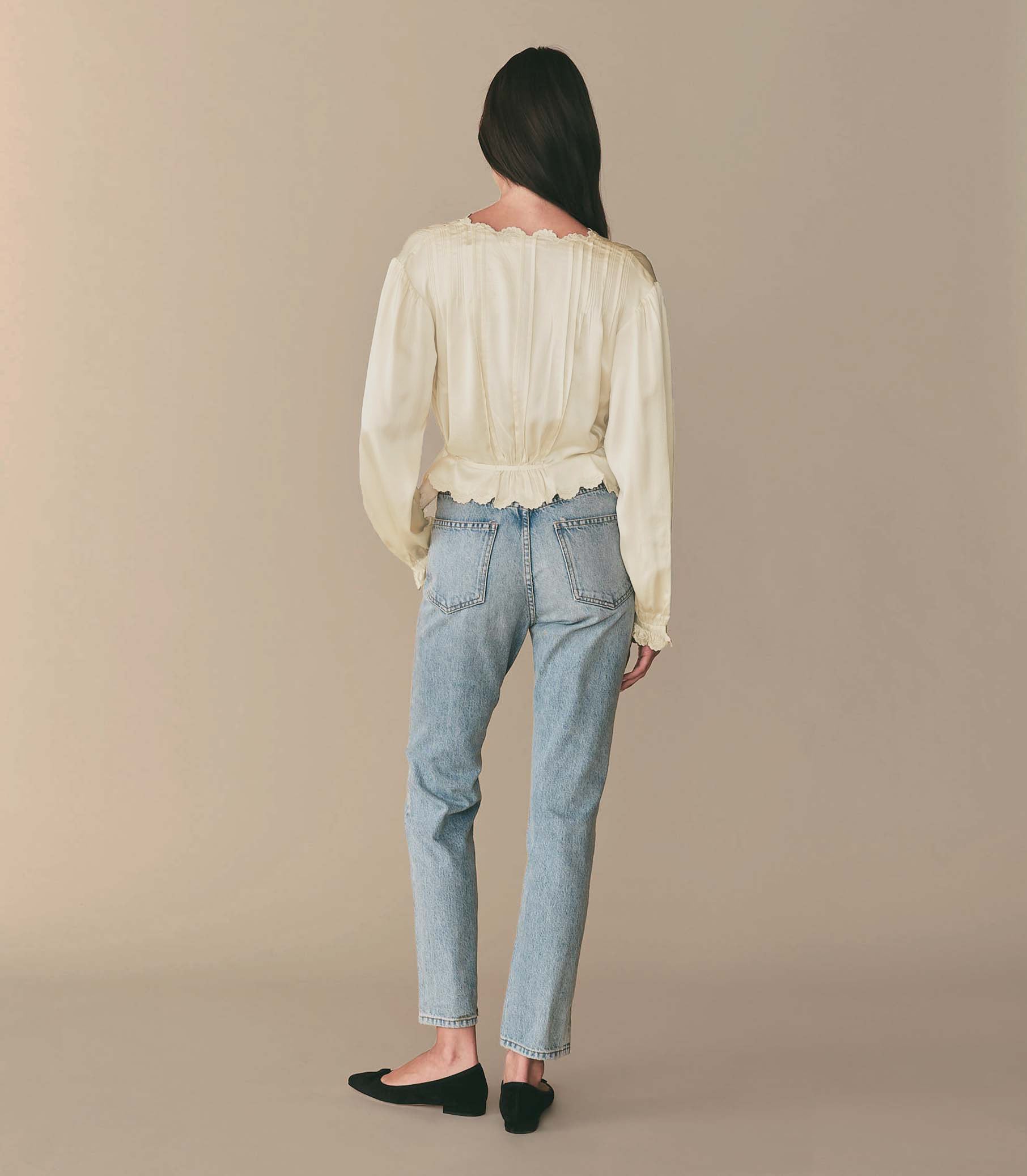 HMD -- ELAYNE TOP -- MOTHER OF PEARL view 3