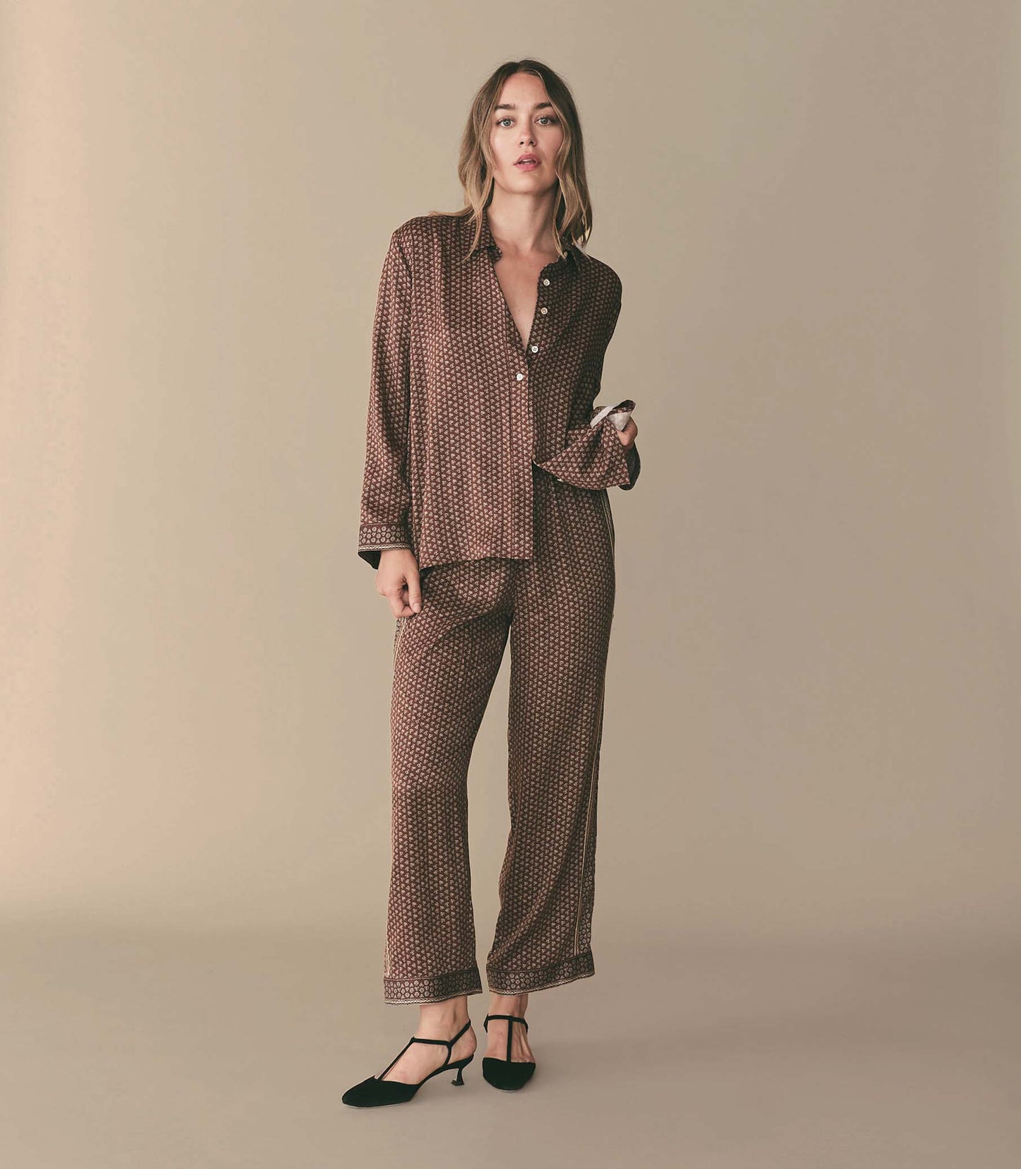 HMD -- HILLA TOP -- TERRE MARCHE FOULARD