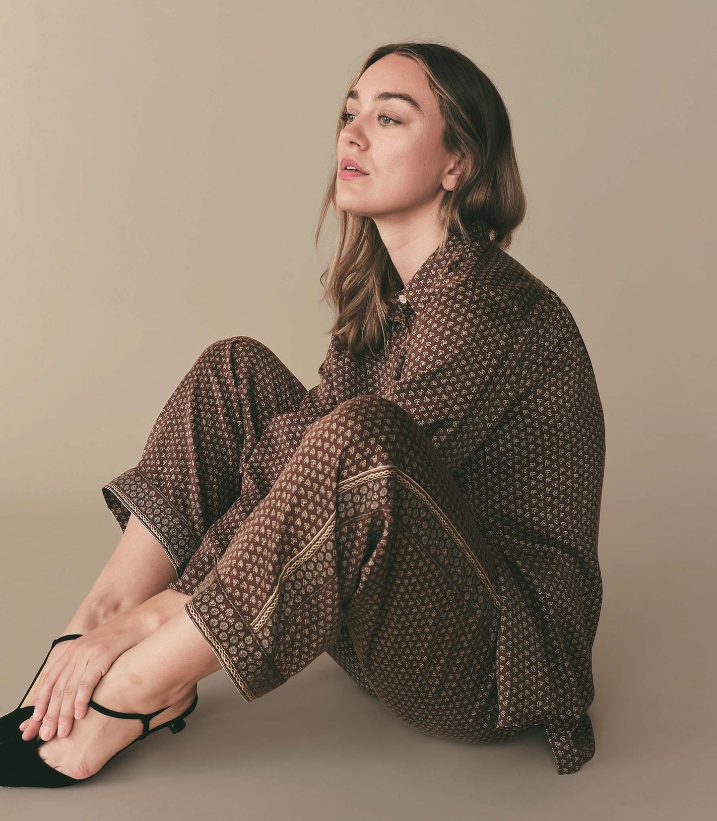 HMD -- HILLA TOP -- TERRE MARCHE FOULARD