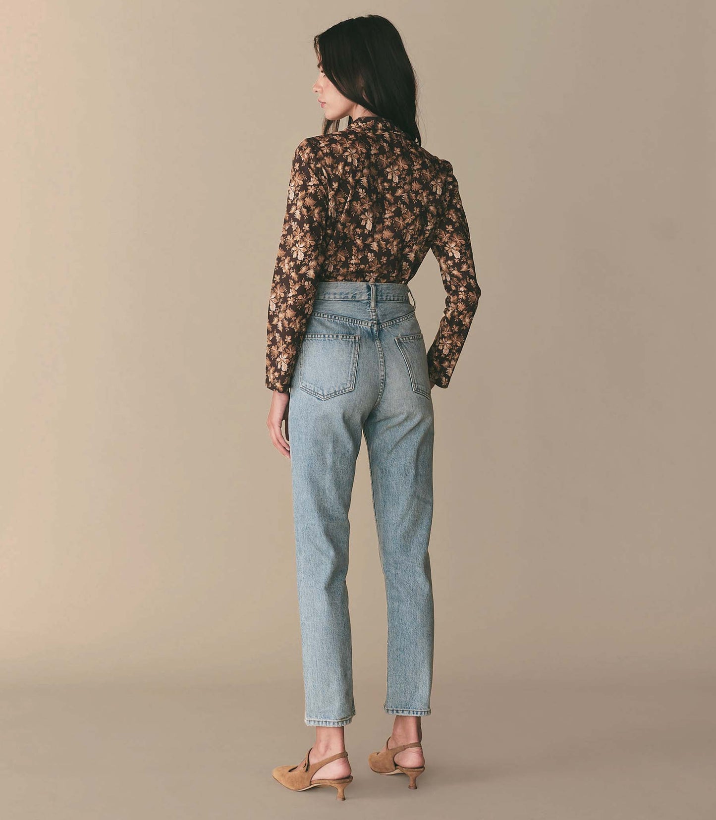 HMD -- SHEILA TOP -- FERN GROVE FLORAL