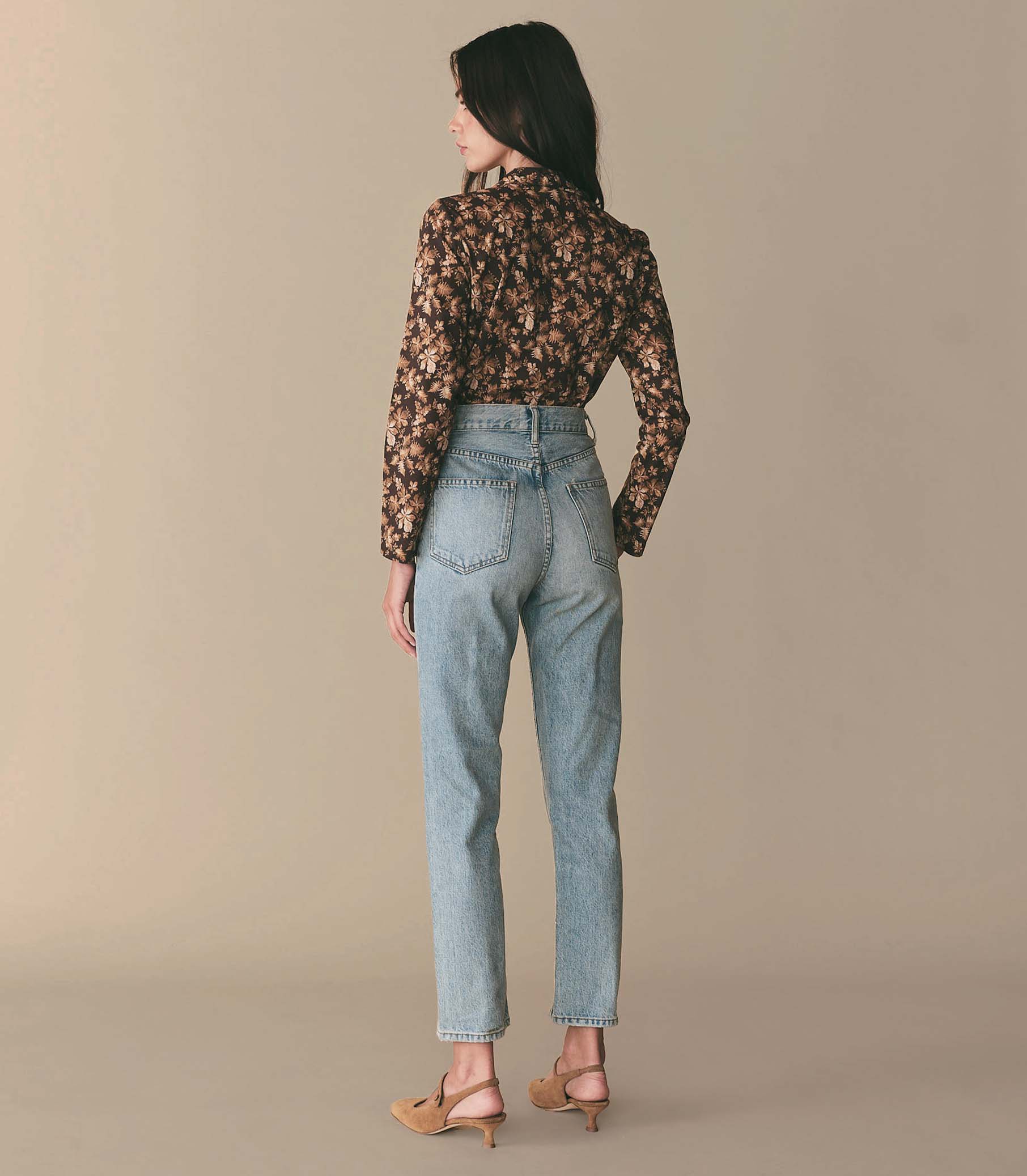 HMD -- SHEILA TOP -- FERN GROVE FLORAL view 3
