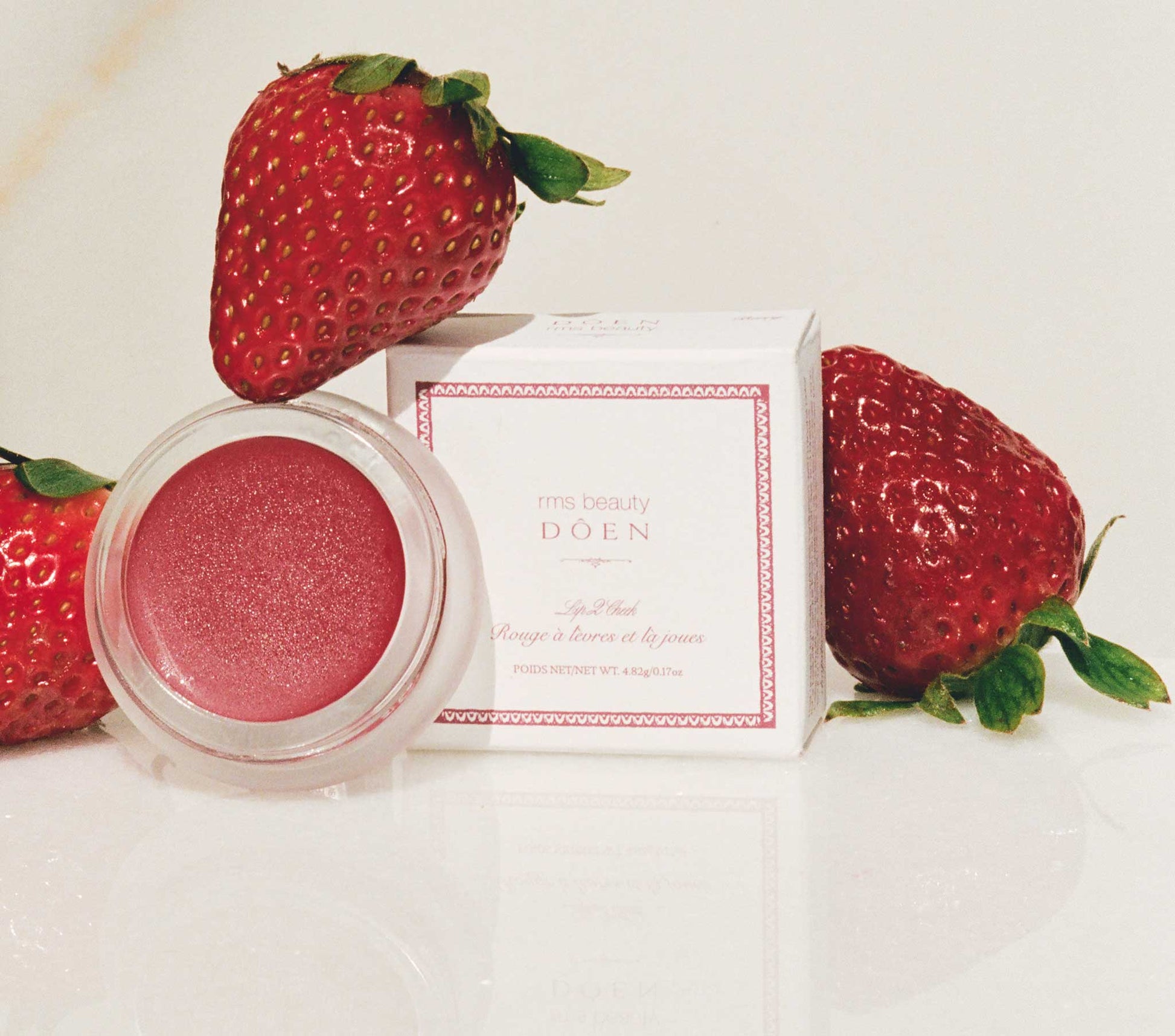 DÔEN & RMS LIP2CHEEK -- BERRY view 3