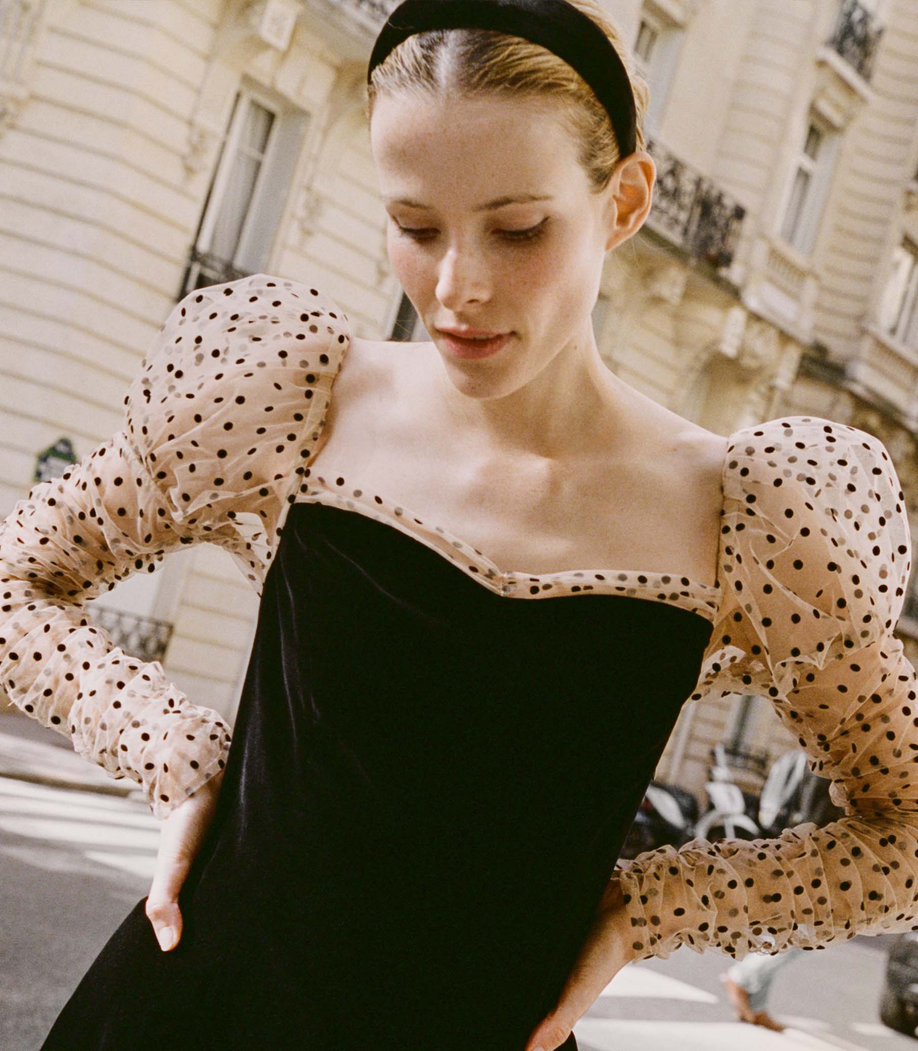 HMD -- CRISELDA DRESS -- BLACK view 3
