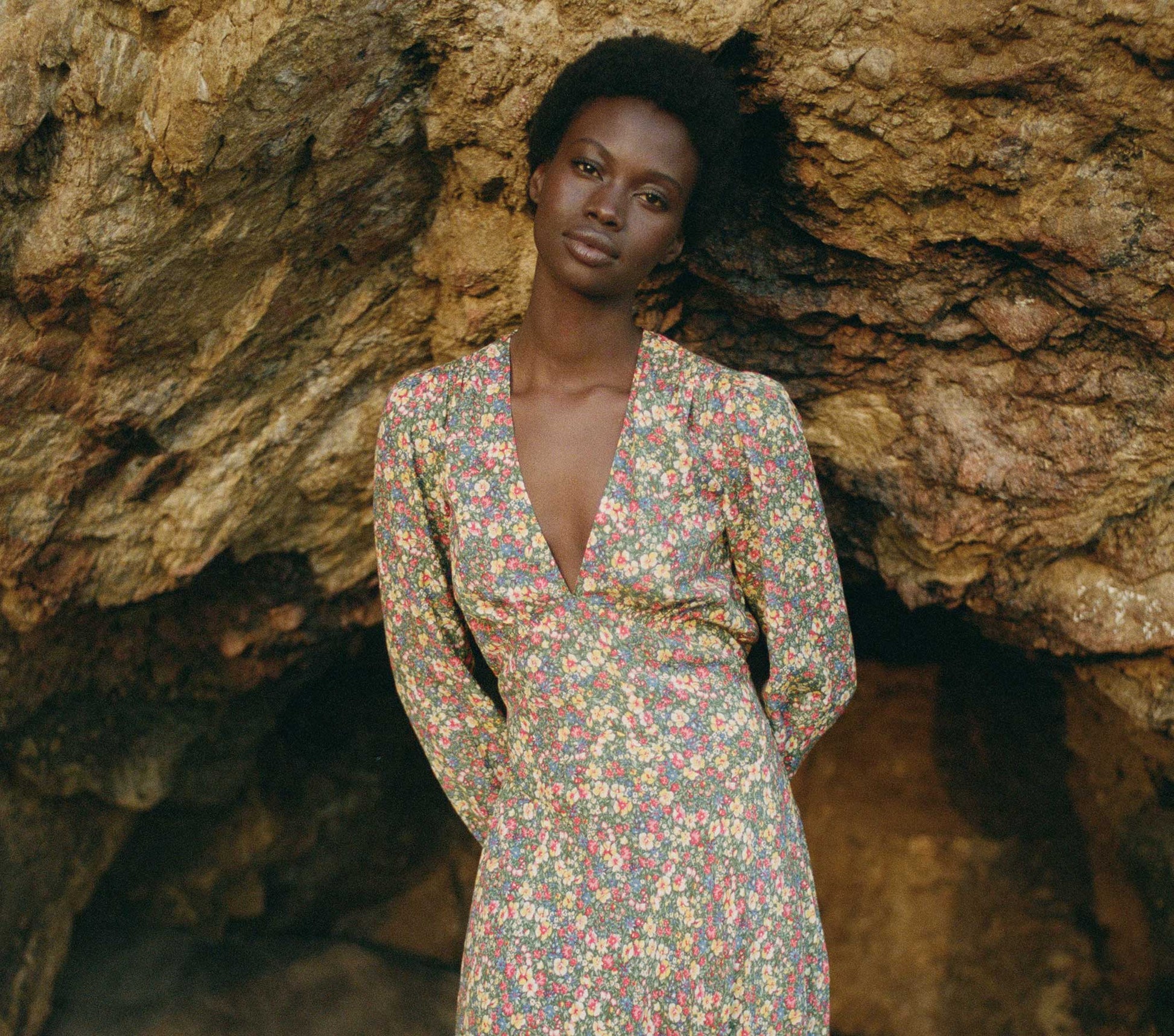 HMD -- CHARLESTON DRESS -- GREEN VALLEY FLORAL view 5
