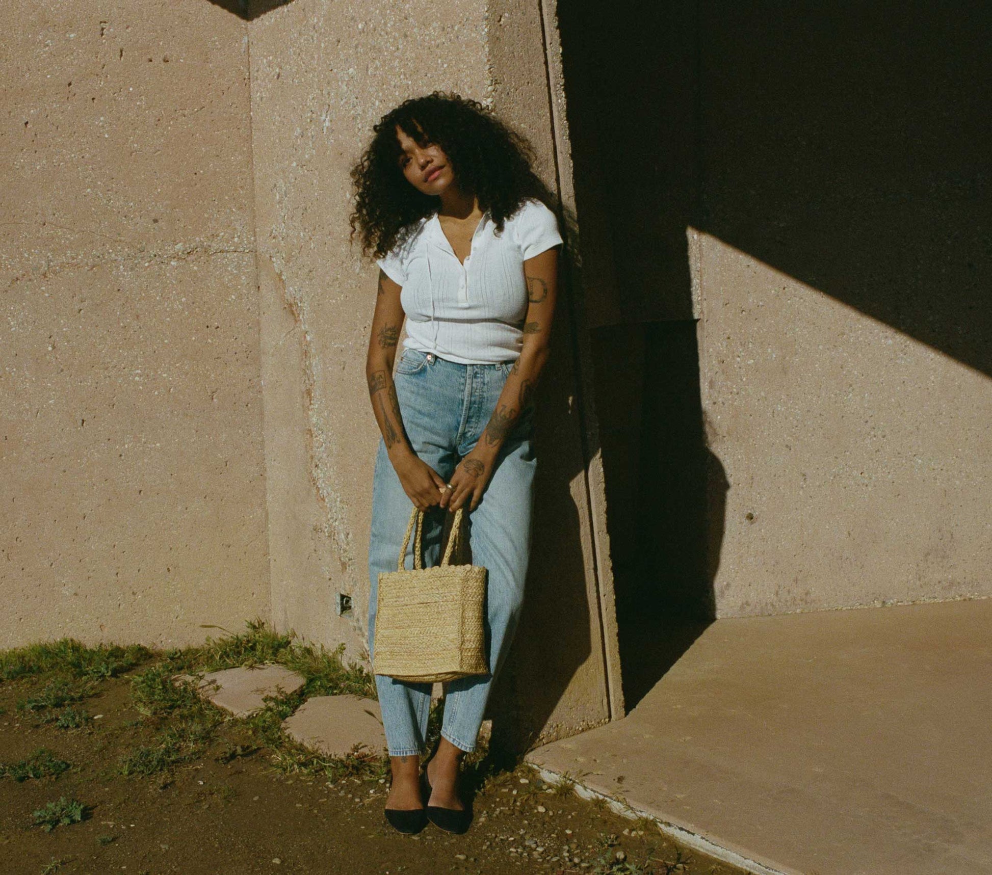 HMD -- BRIE TEE -- SALT view 1
