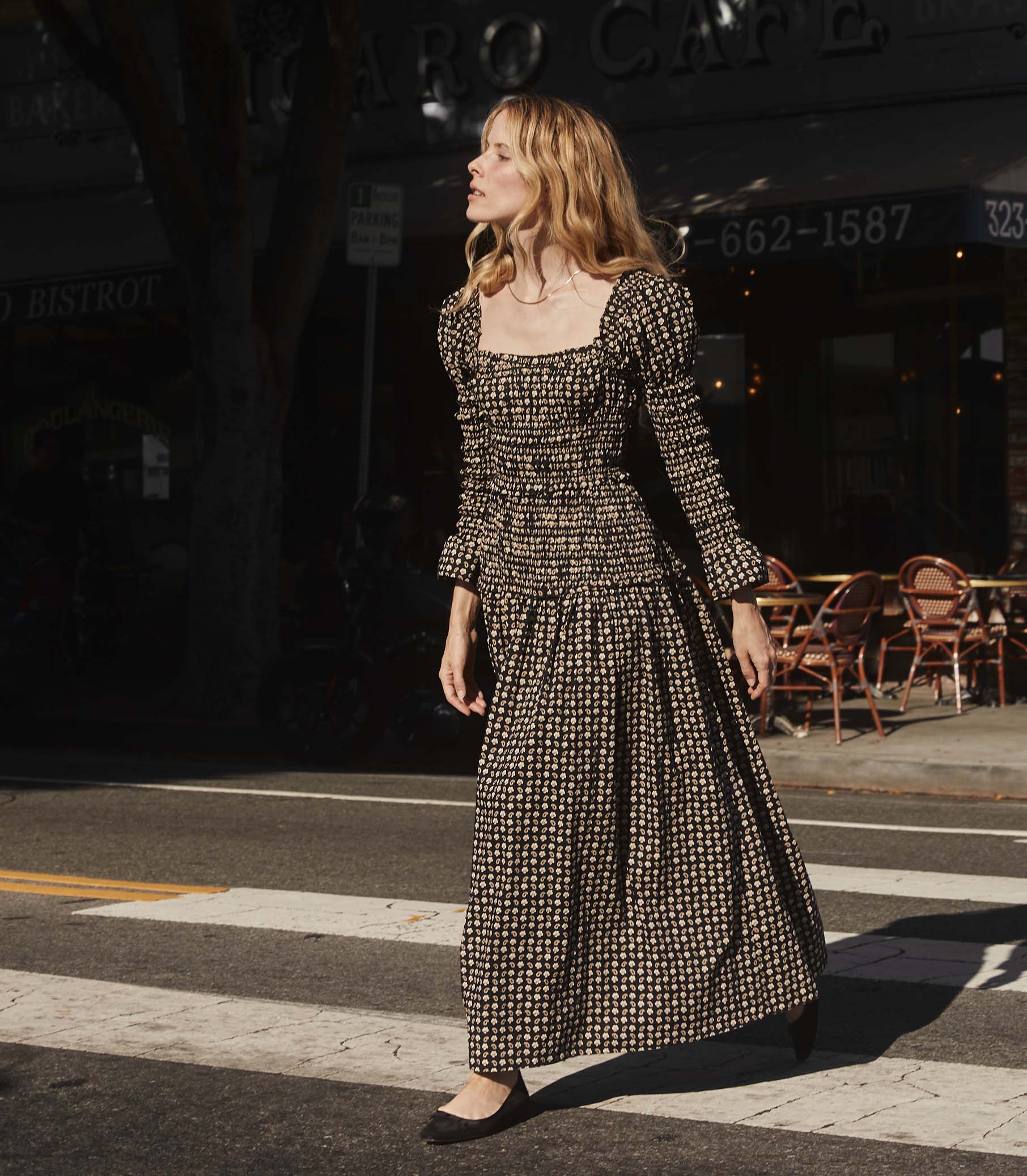 HMD -- BELLAMY DRESS -- NOIR COUNTRYSIDE PAISLEY view 4