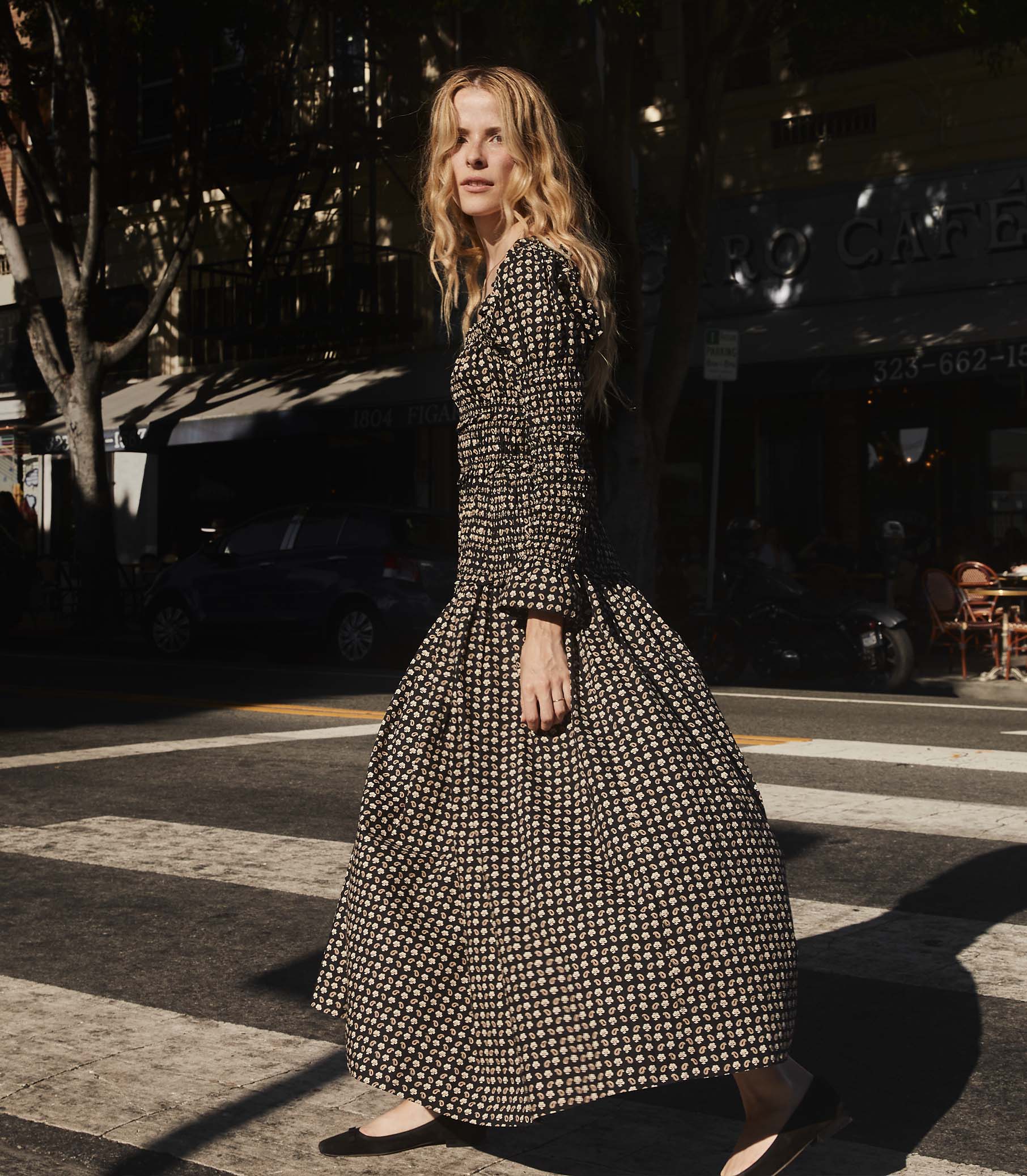 HMD -- BELLAMY DRESS -- NOIR COUNTRYSIDE PAISLEY view 1