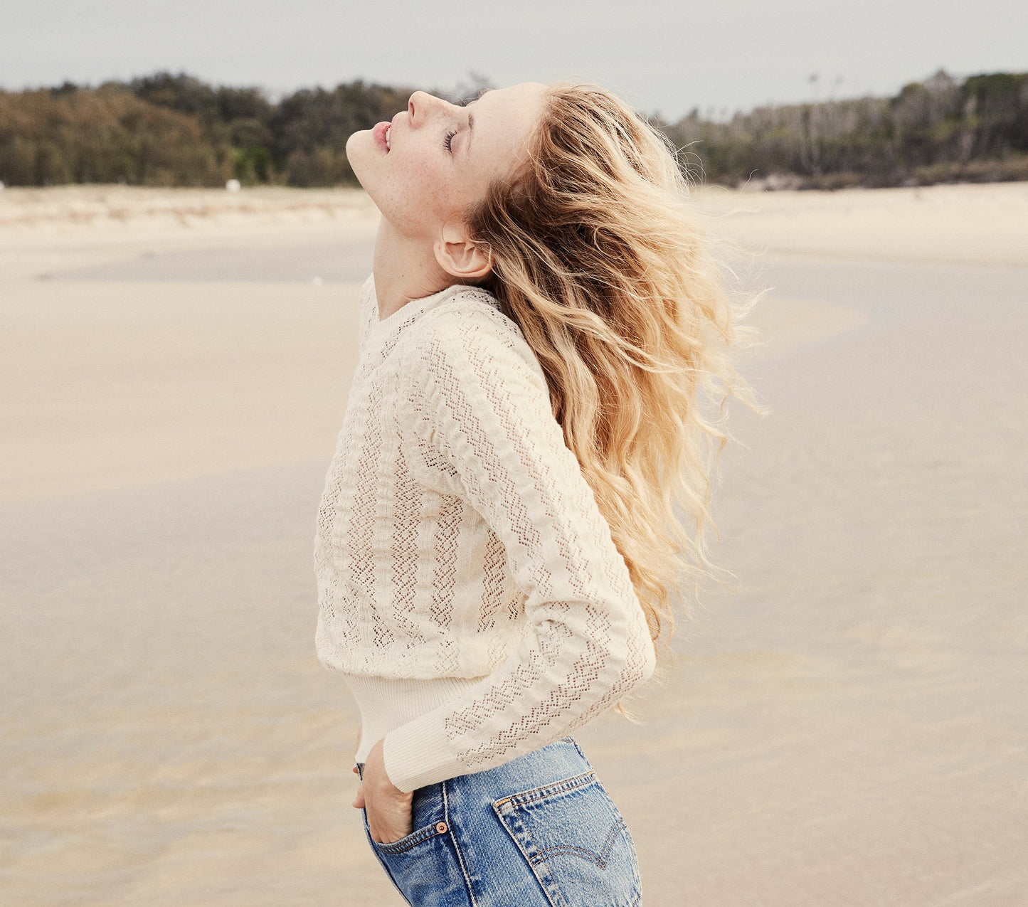 HMD -- NORFOLK SWEATER -- DOVE