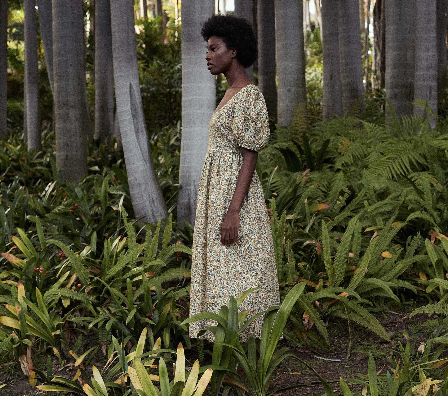 HMD -- ABRIELLE DRESS -- SUNSHINE POPPY BELL FLORAL