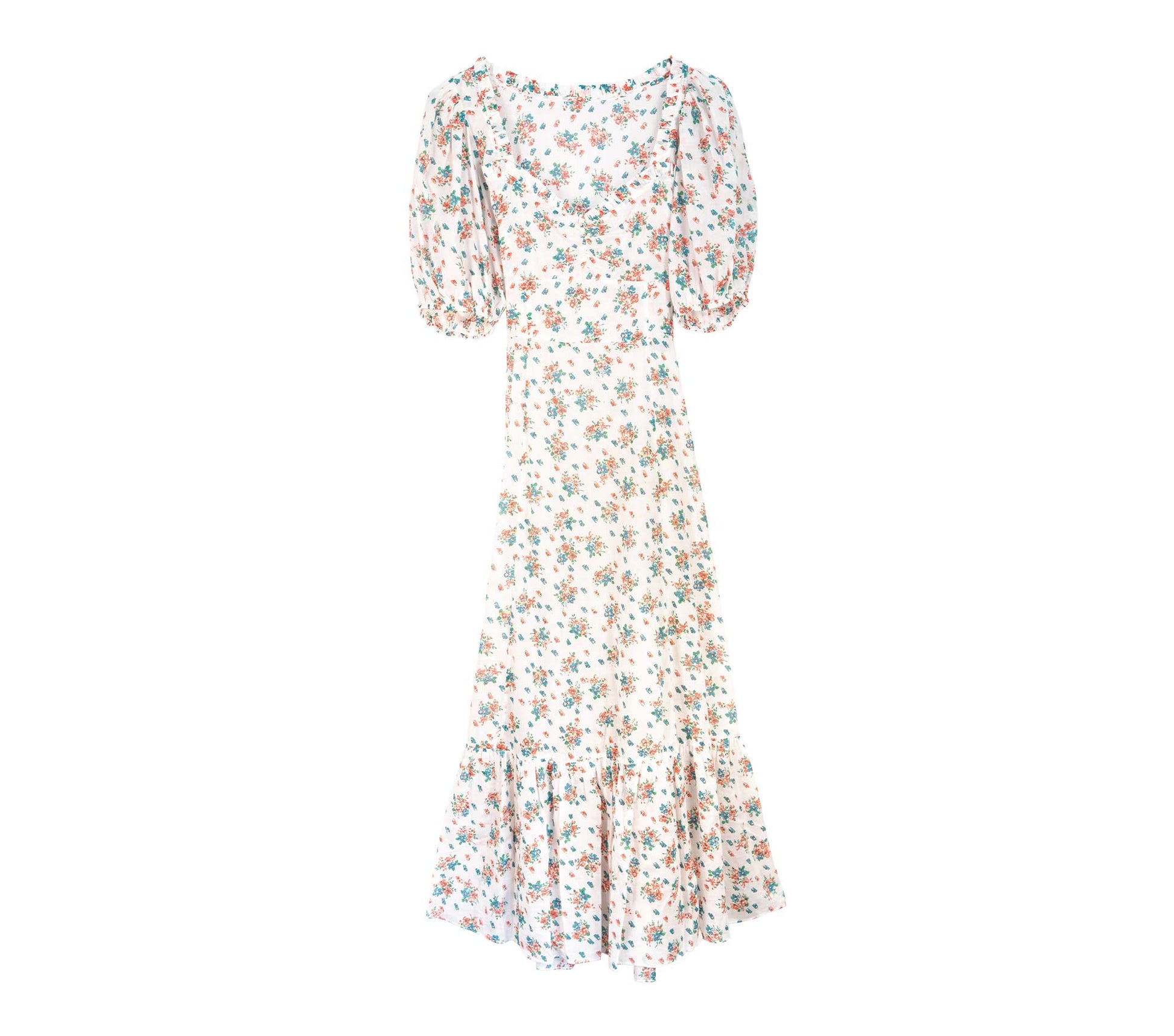HMD -- ADOBE DRESS -- FLEUR DE ROSETTE PRINT view 1
