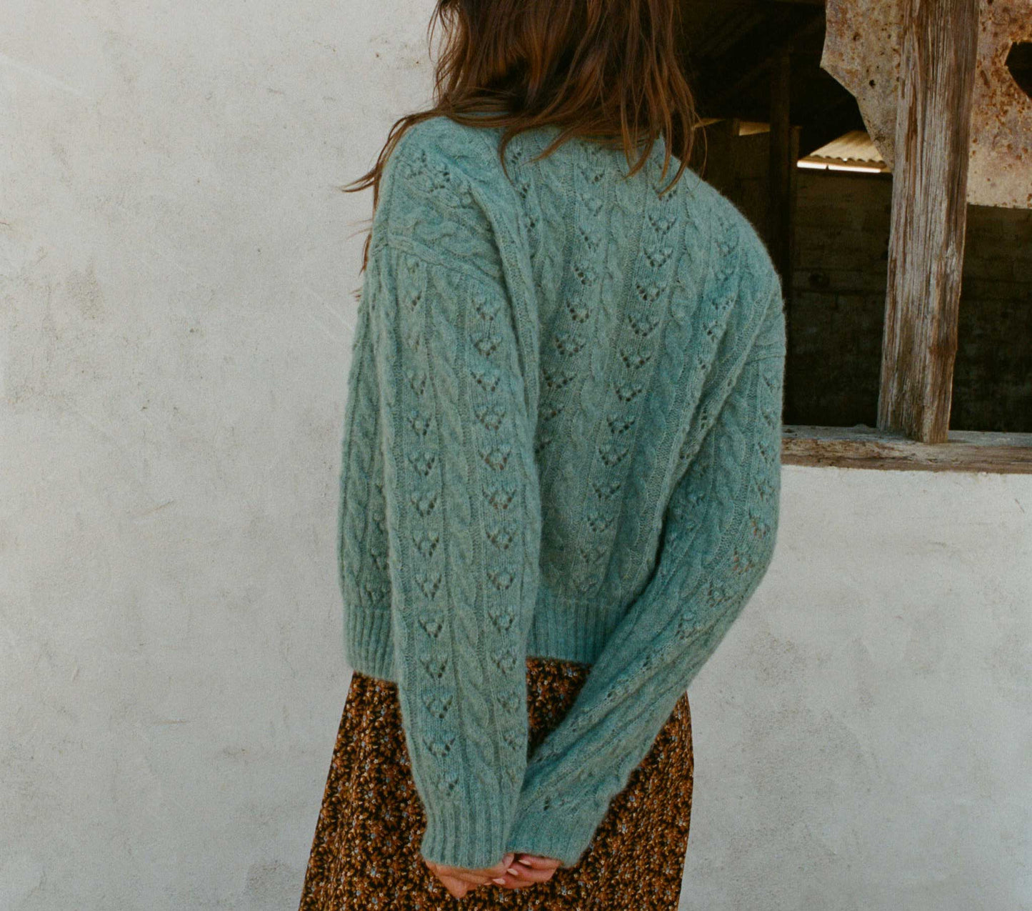 HMD -- ADLER CARDIGAN -- AGAVE