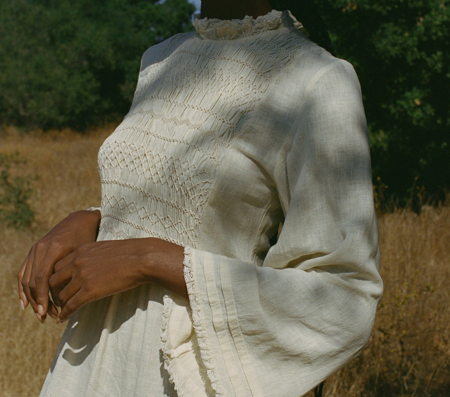 HMD -- ALUCIA DRESS -- PARCHMENT