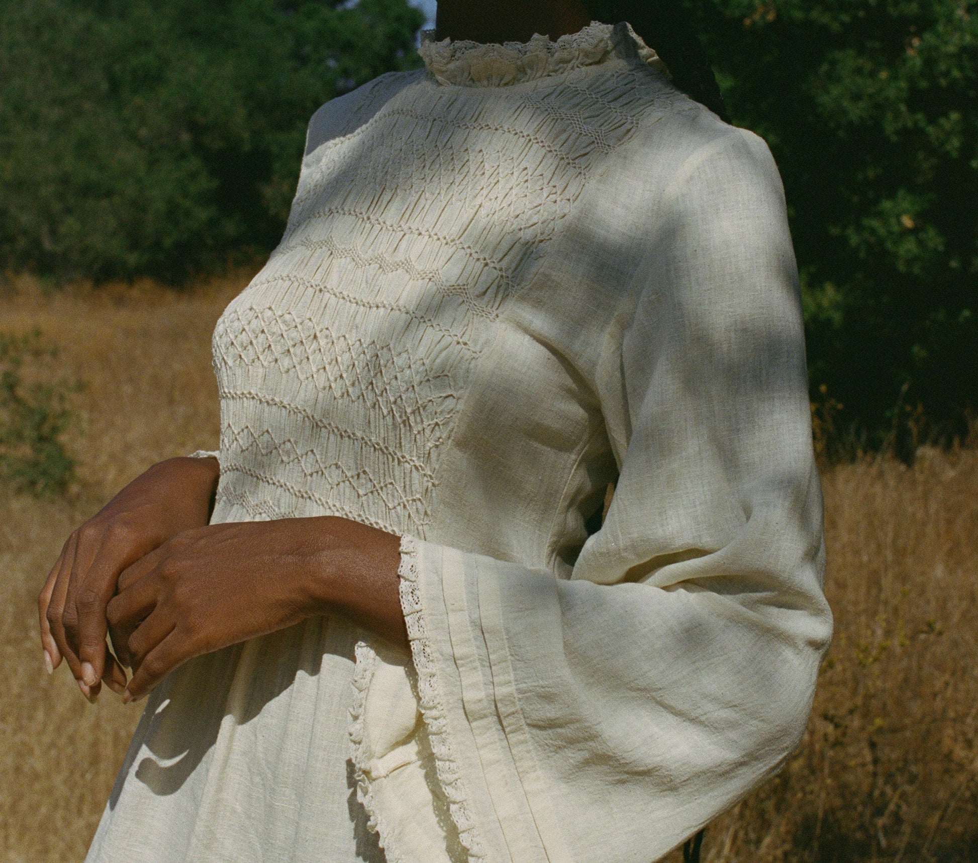 HMD -- ALUCIA DRESS -- PARCHMENT view 3