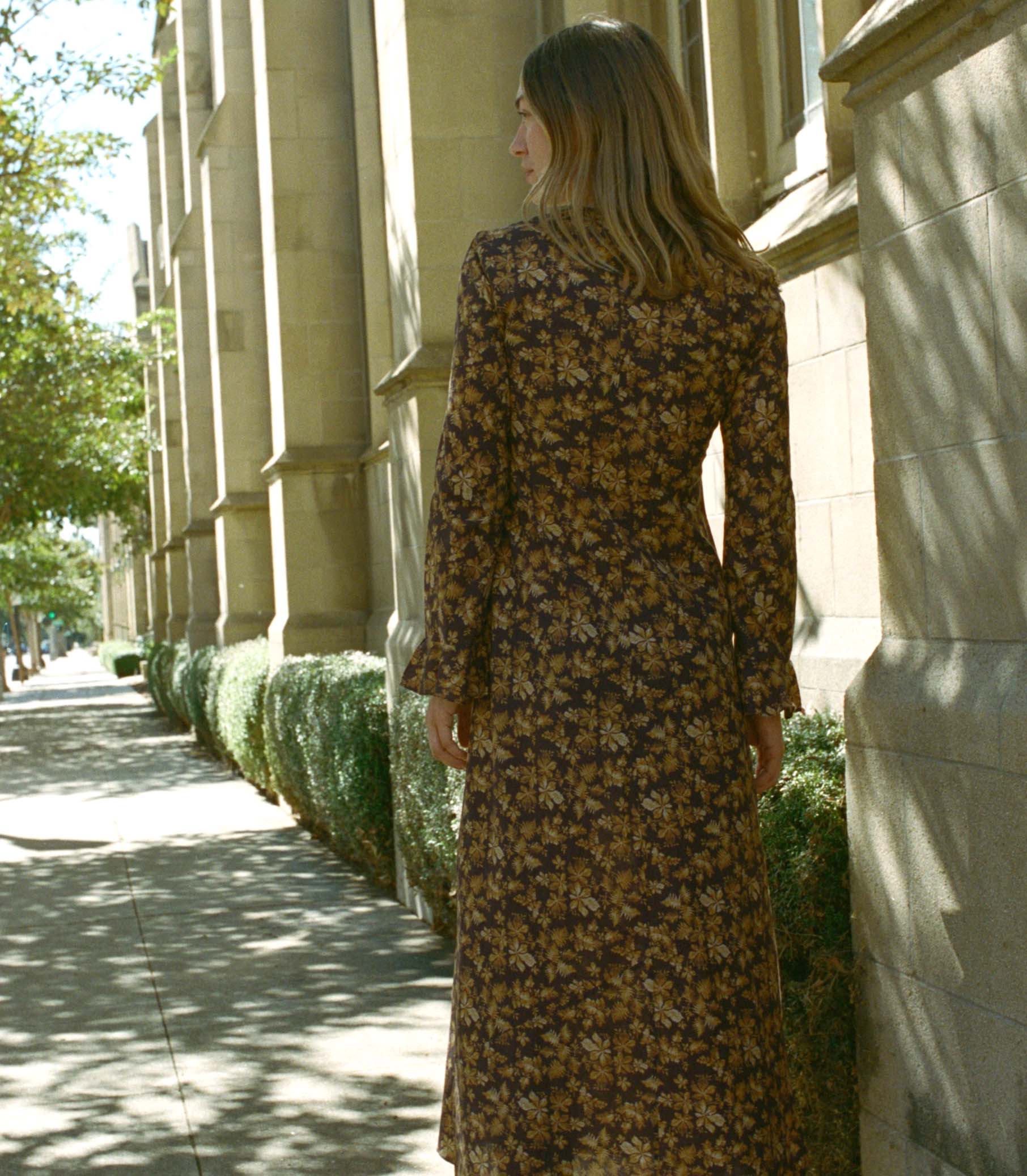 HMD -- AMANDE DRESS -- FERN GROVE FLORAL view 3