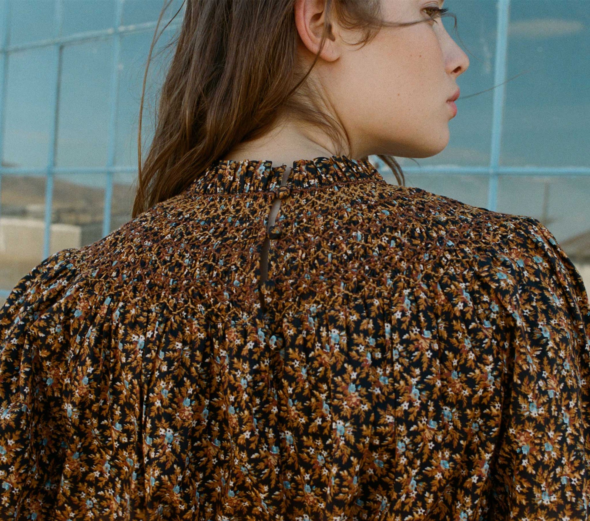 HMD -- AMORET TOP -- NOIR FLEURS D'AVIGNON view 5
