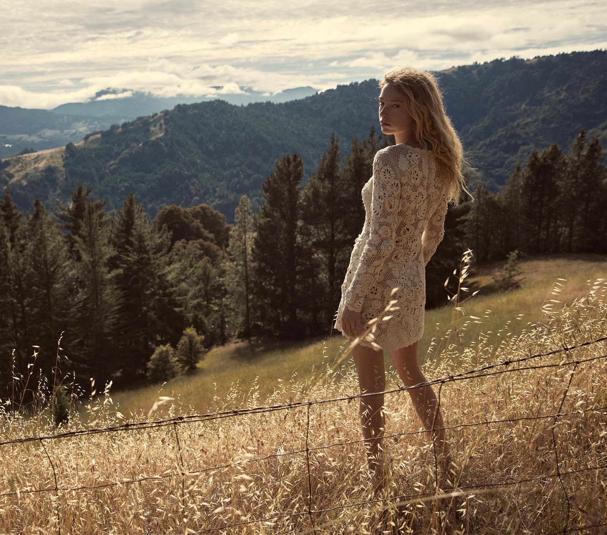 HMD -- AUDRINA DRESS -- ECRU view 5
