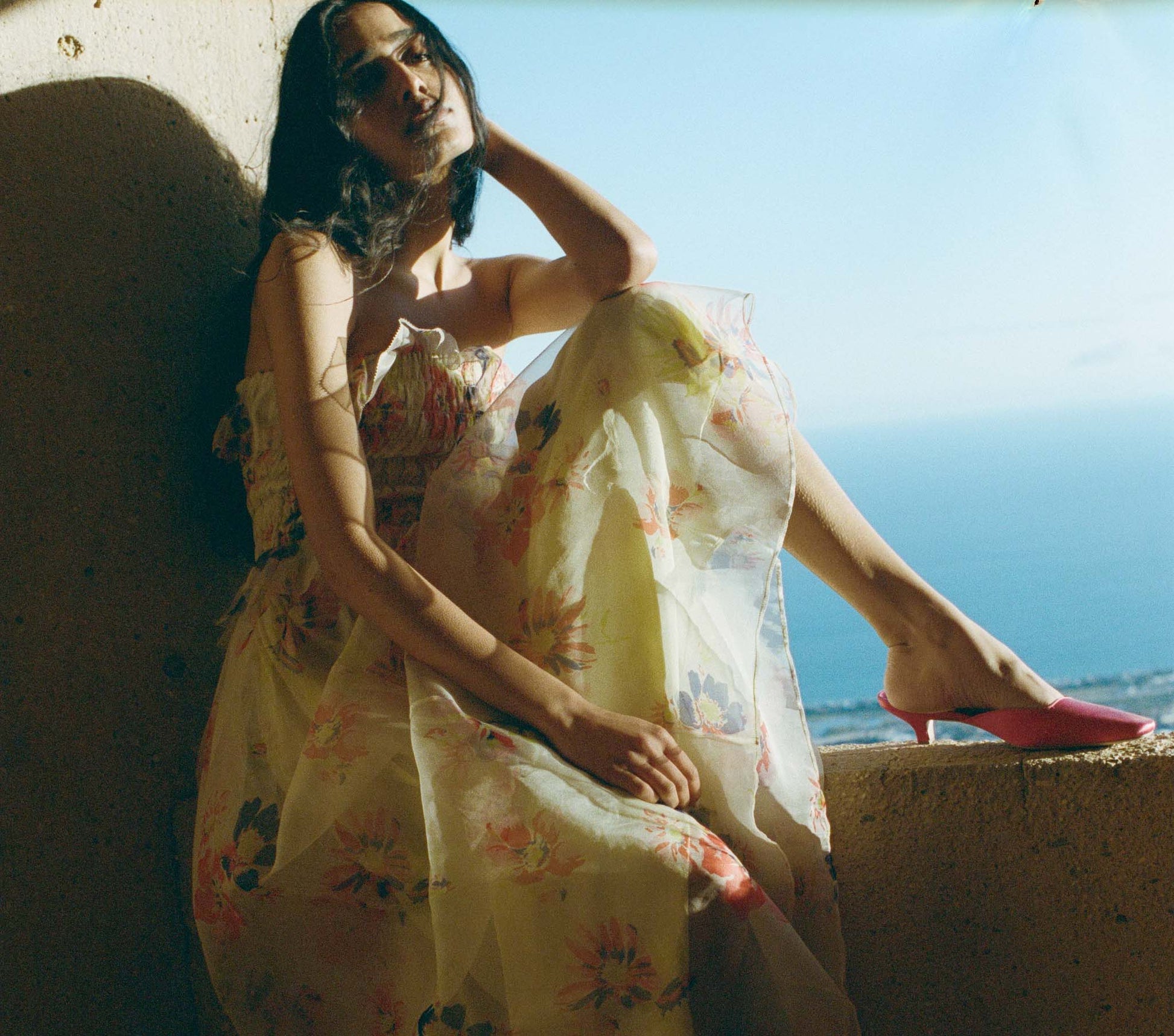 HMD -- AURELIE DRESS -- SWEET GARDENIA view 5
