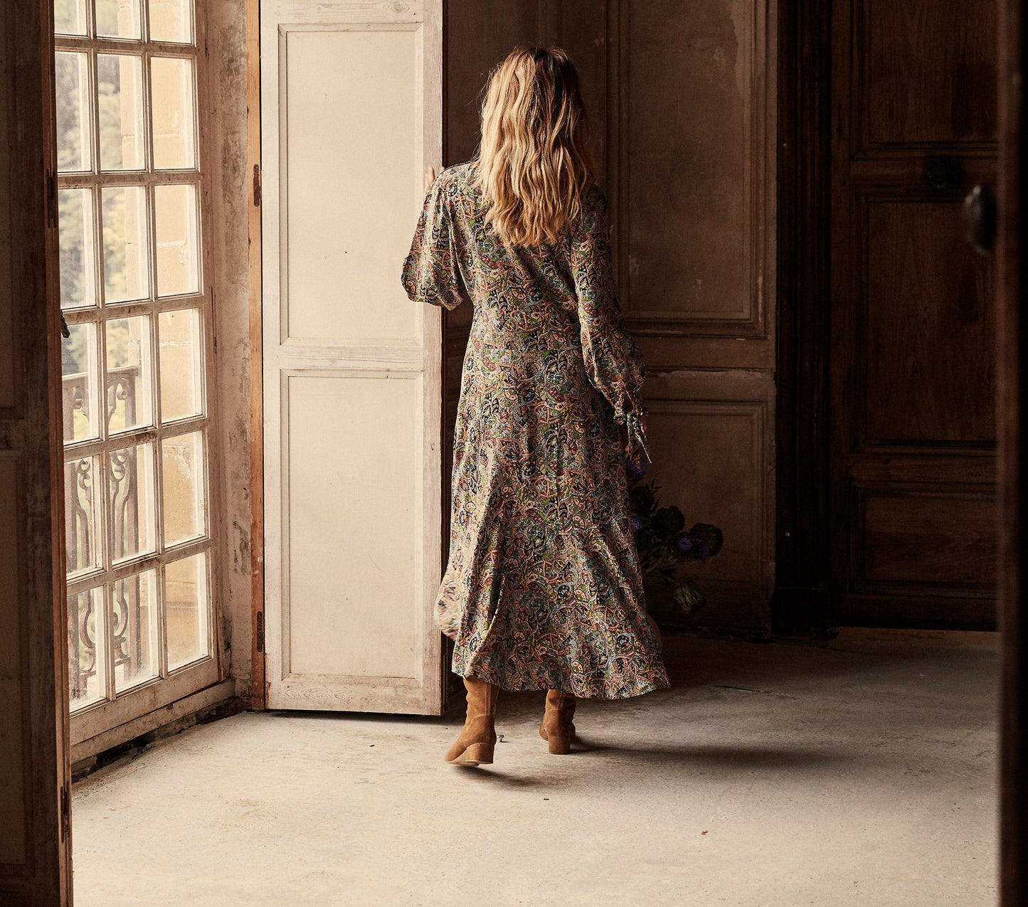 HMD -- ALDA DRESS -- MUSEO PAISLEY PRINT