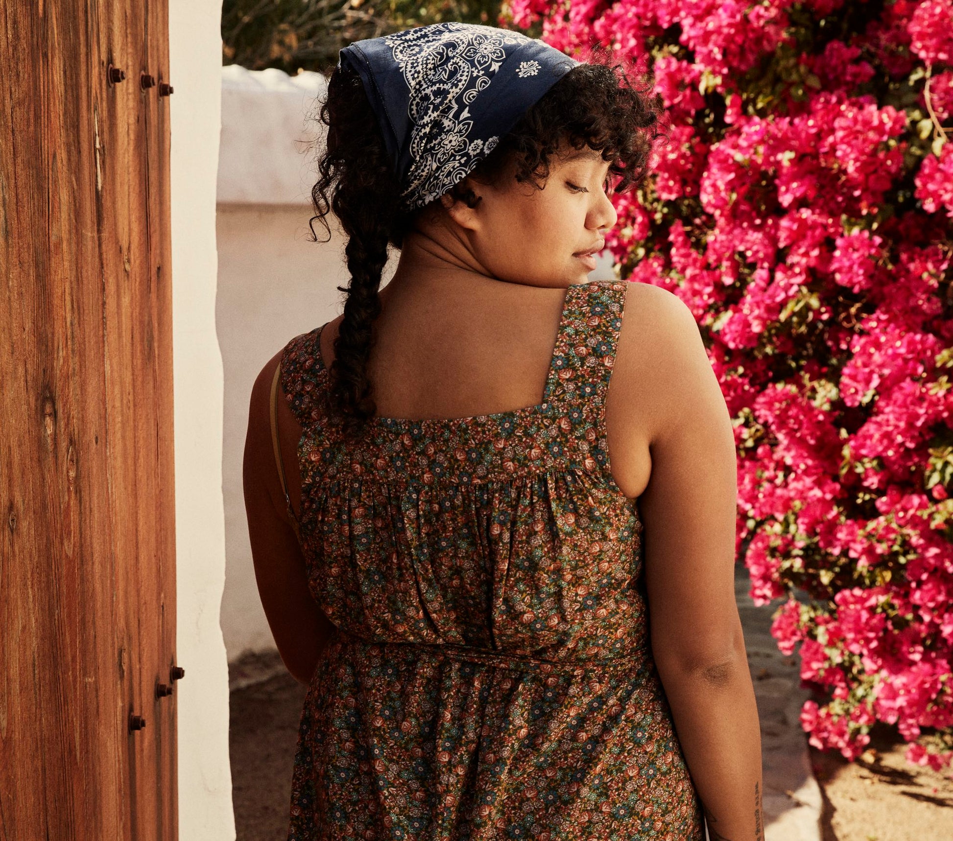HMD -- ELIZA JUMPSUIT -- YELLOW LAUREL CANYON ROSE view 8
