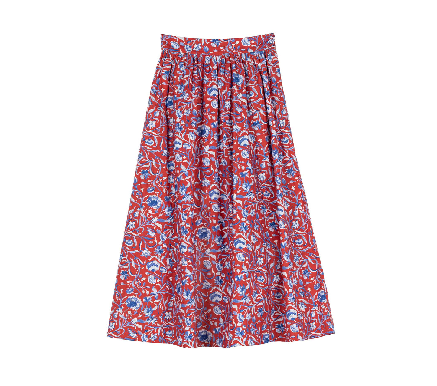 HMD -- AMALFI SKIRT -- CRIMSON COLUMBIA STREET FLORAL